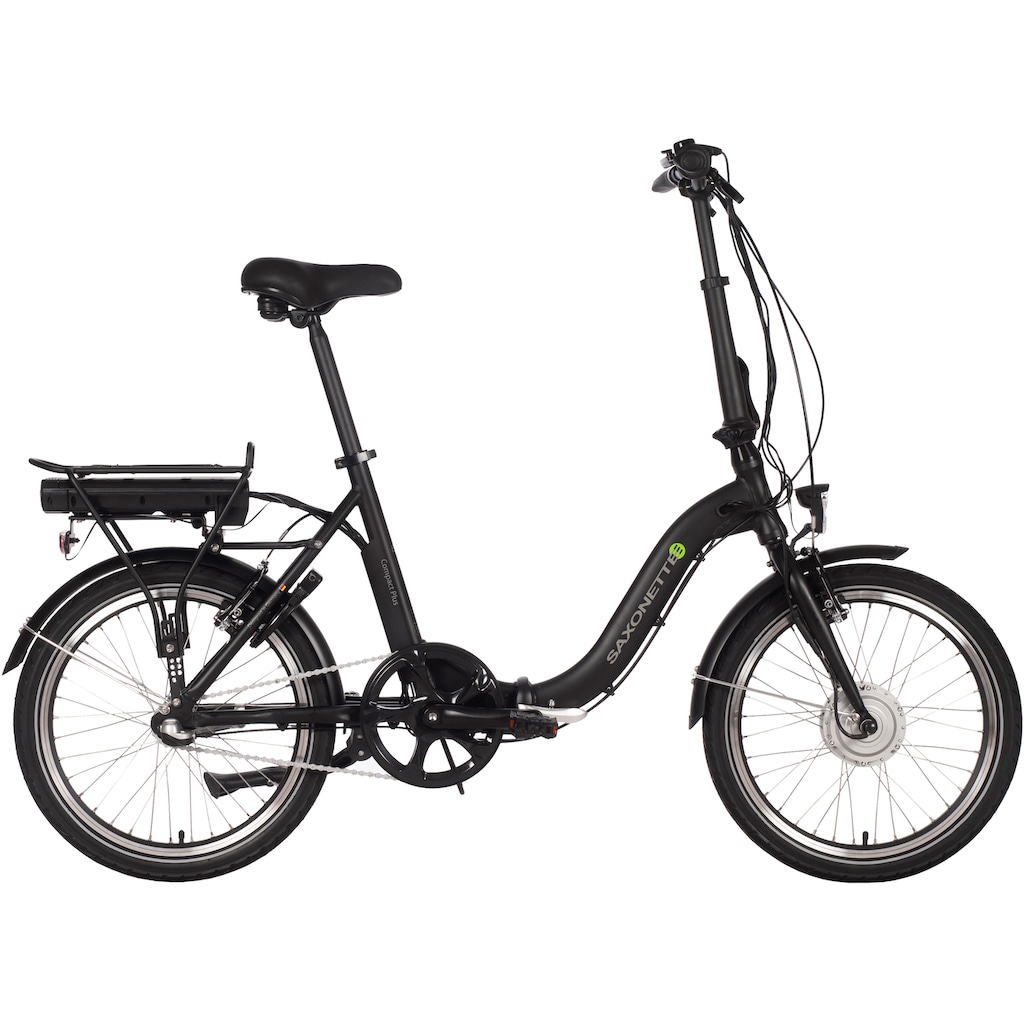 SAXONETTE E-Bike »Compact Plus 2.0«, 3 Gang, Frontmotor 250 W, (mit Akku-Ladegerät)
