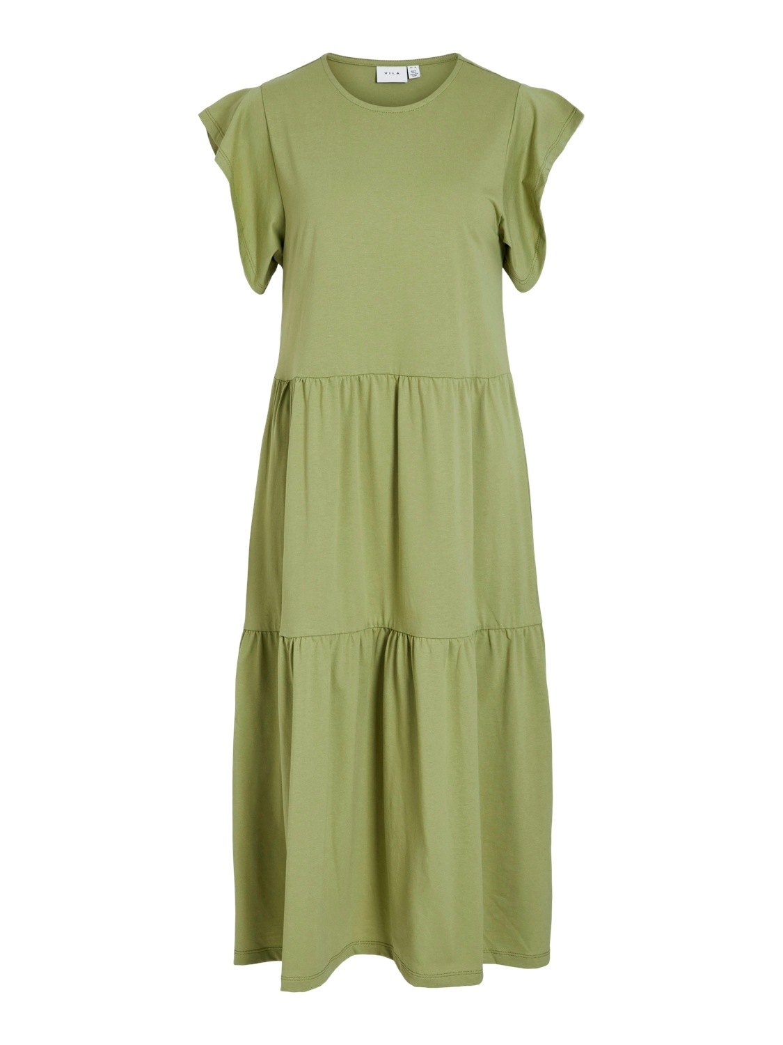 Vila Sommerkleid »VISUMMER S/S MIDI DRESS - NOOS«