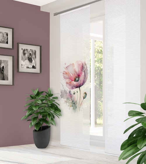 HOME in green Schiebegardine »MELIORA«, (1 St.), Bambusoptik, recycelt, Dig günstig online kaufen