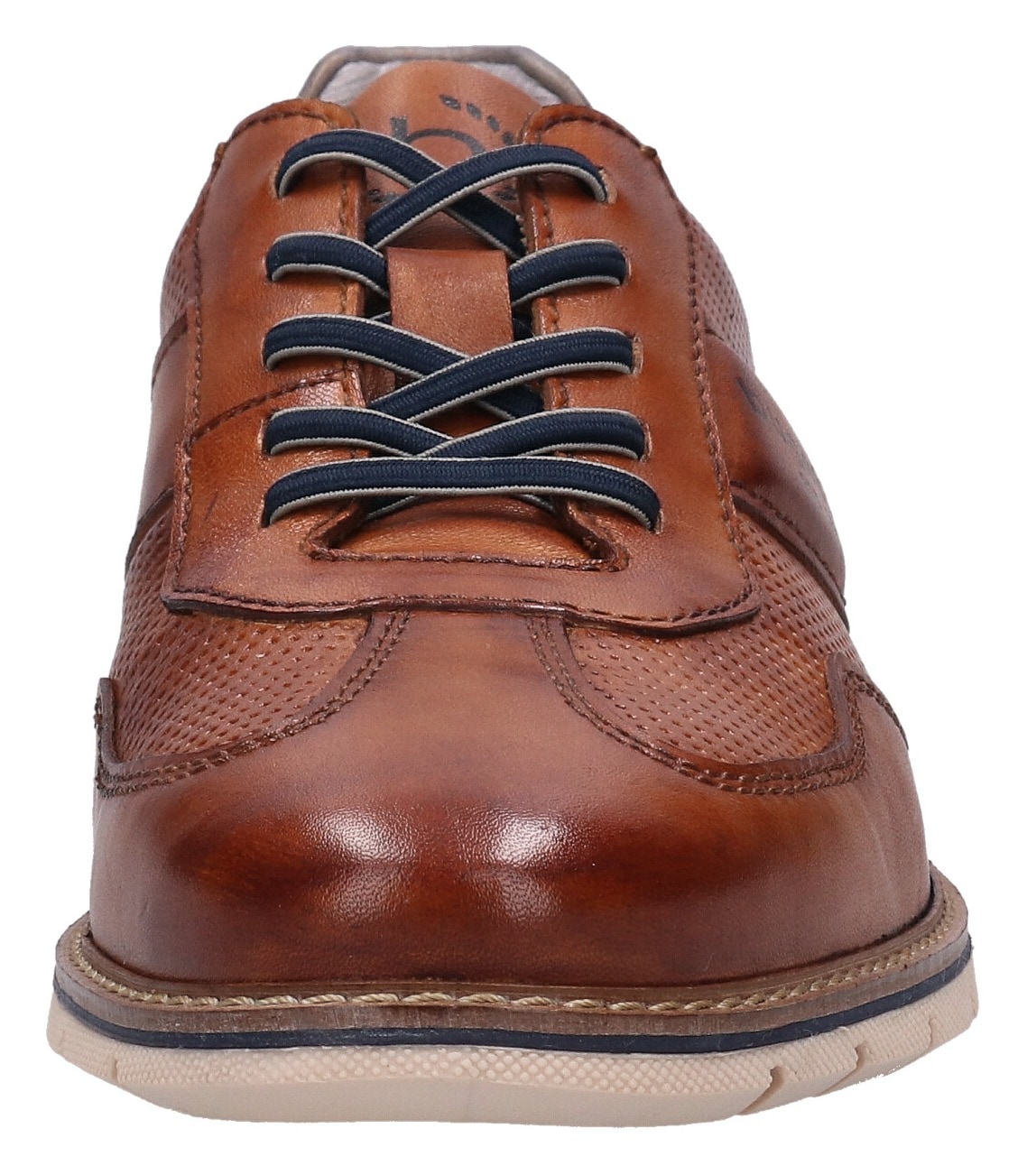 bugatti Schnürschuh  mit Rahmennaht, Weite G, Freizeitschuh, Halbschuh, Schnürschuh