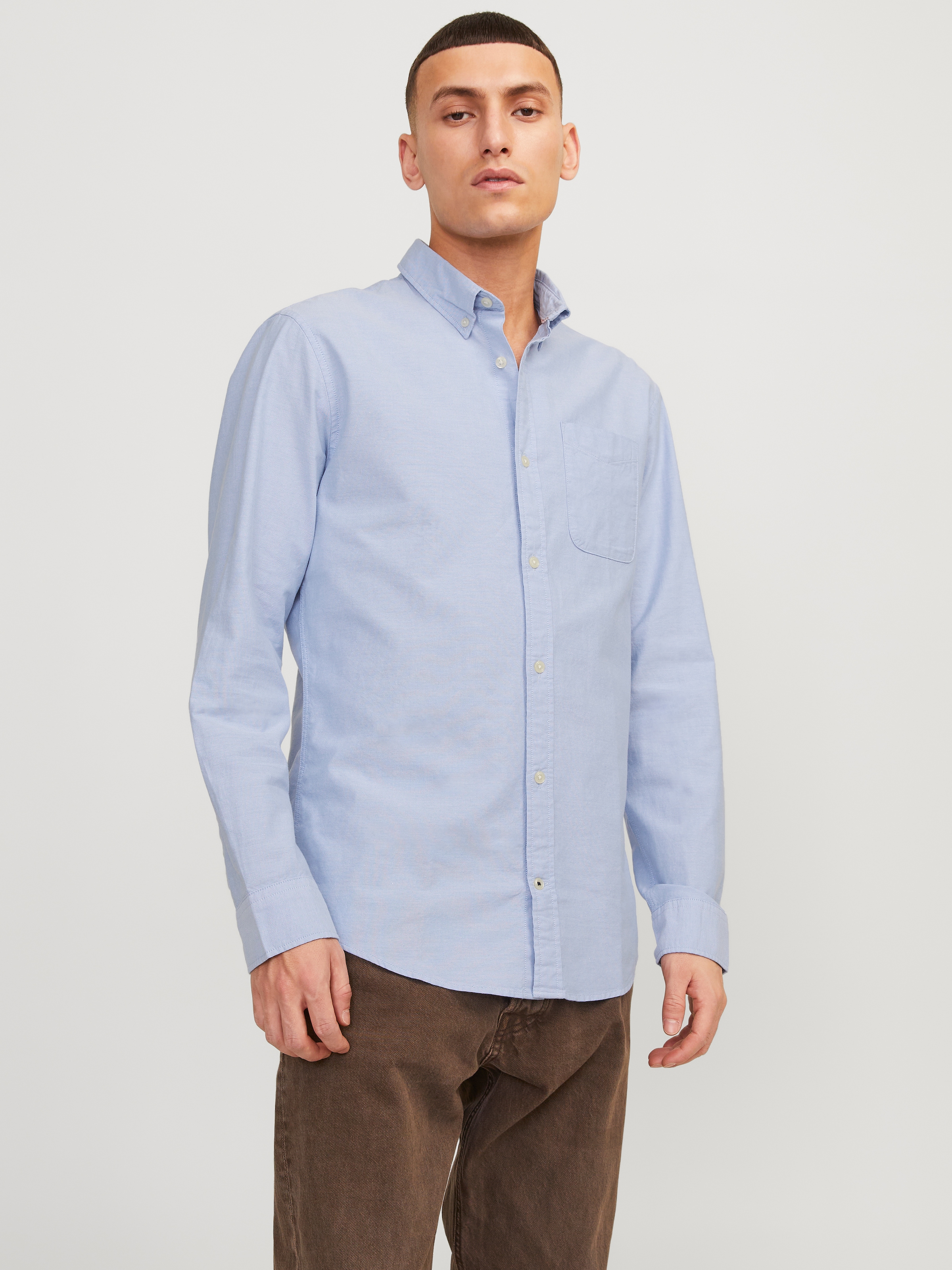 Jack & Jones Langarmhemd »OXFORD SHIRT«