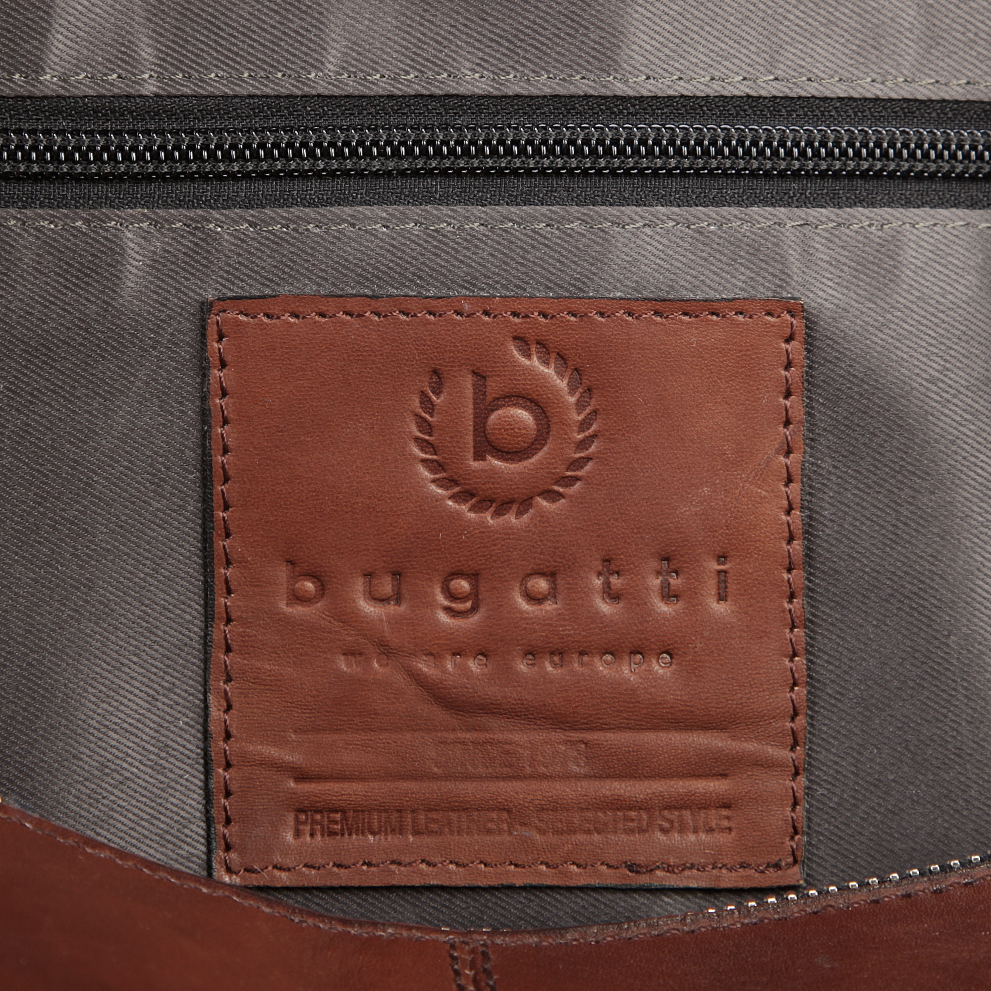 bugatti Reisetasche »DOMUS«, echt Leder