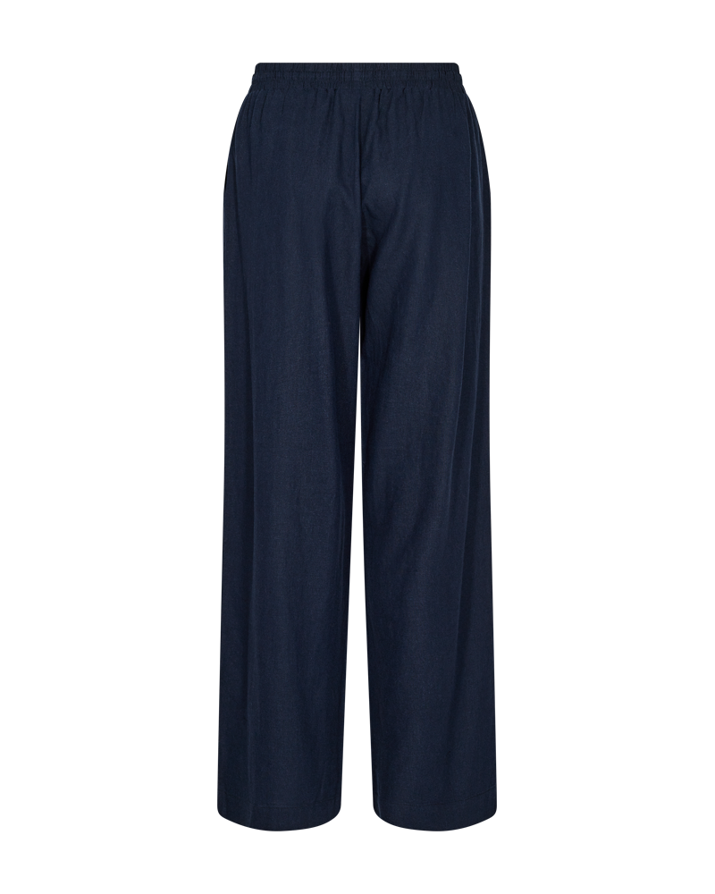 FREEQUENT Leinenhose »FQLAVA-PANT«, Sommerhose aus Leinenmix und mit Kordelzug