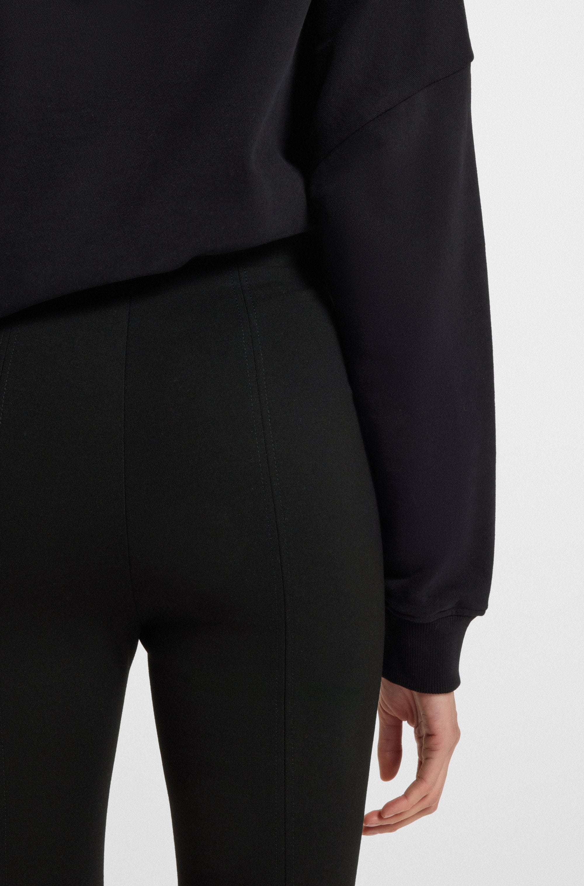 BOSS ORANGE Webhose »Tegging Premium Damenmode«, schwere Jersey Qualität Milano