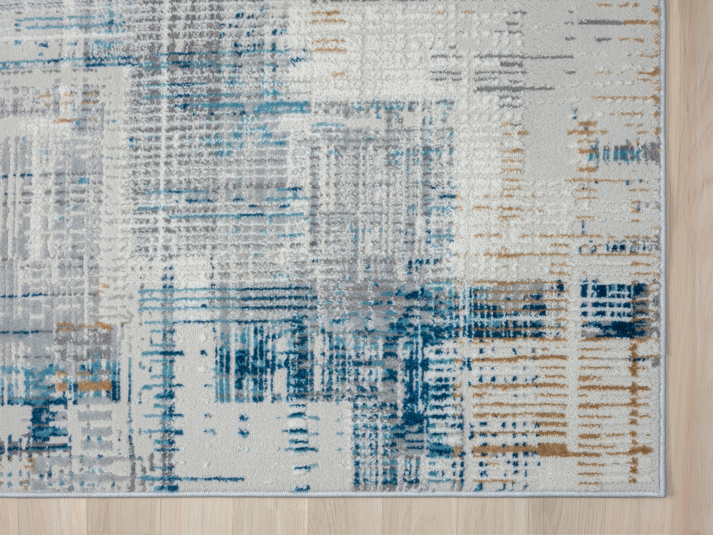 OTTO home Teppich »Niamh, LAGERRÄUMUNG!« rechteckig 8 mm Höhe Kurzflor, modernes Design, pflegeleicht, Wohnzimmer