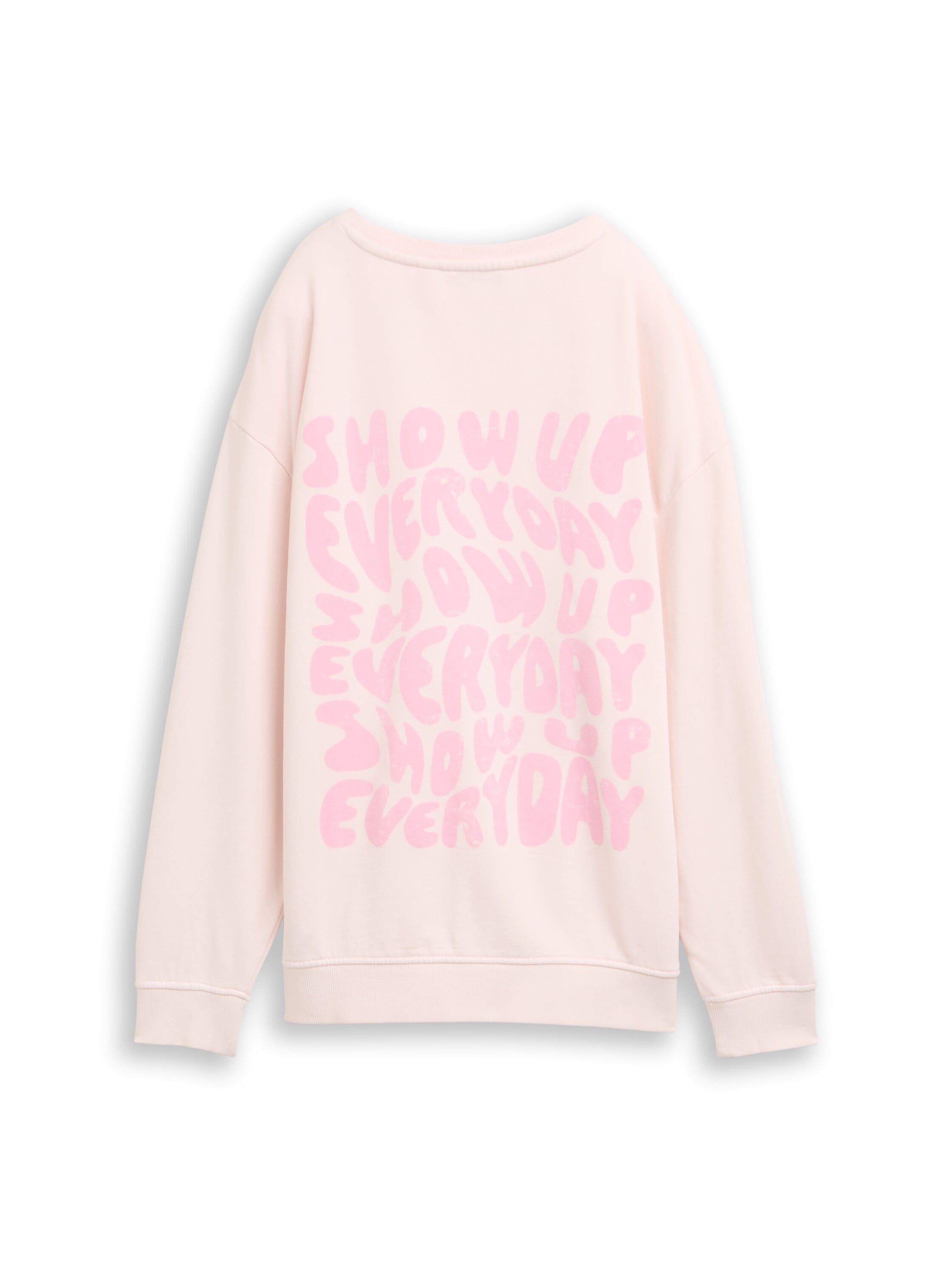 TOM TAILOR Sweatshirt, mit Rücken Print