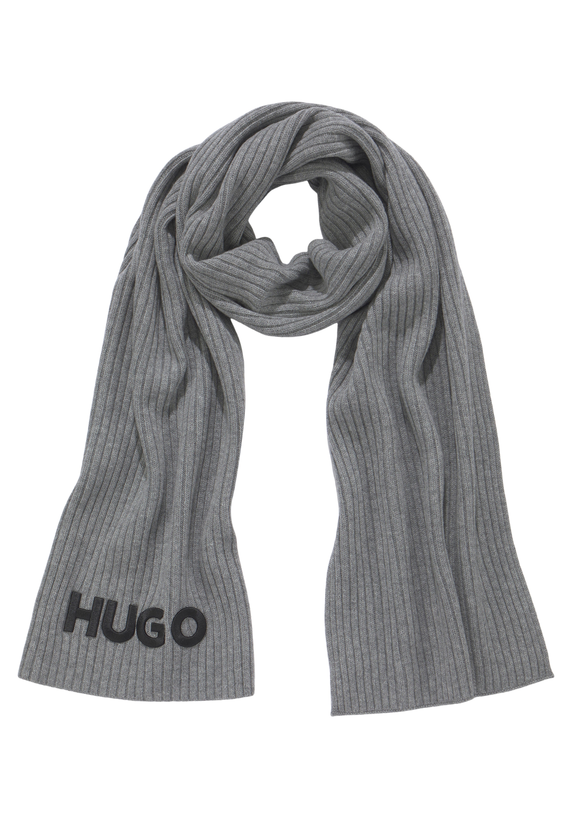 HUGO Schal »Zunio-1«, mit HUGO-Logoschriftzug bestellen