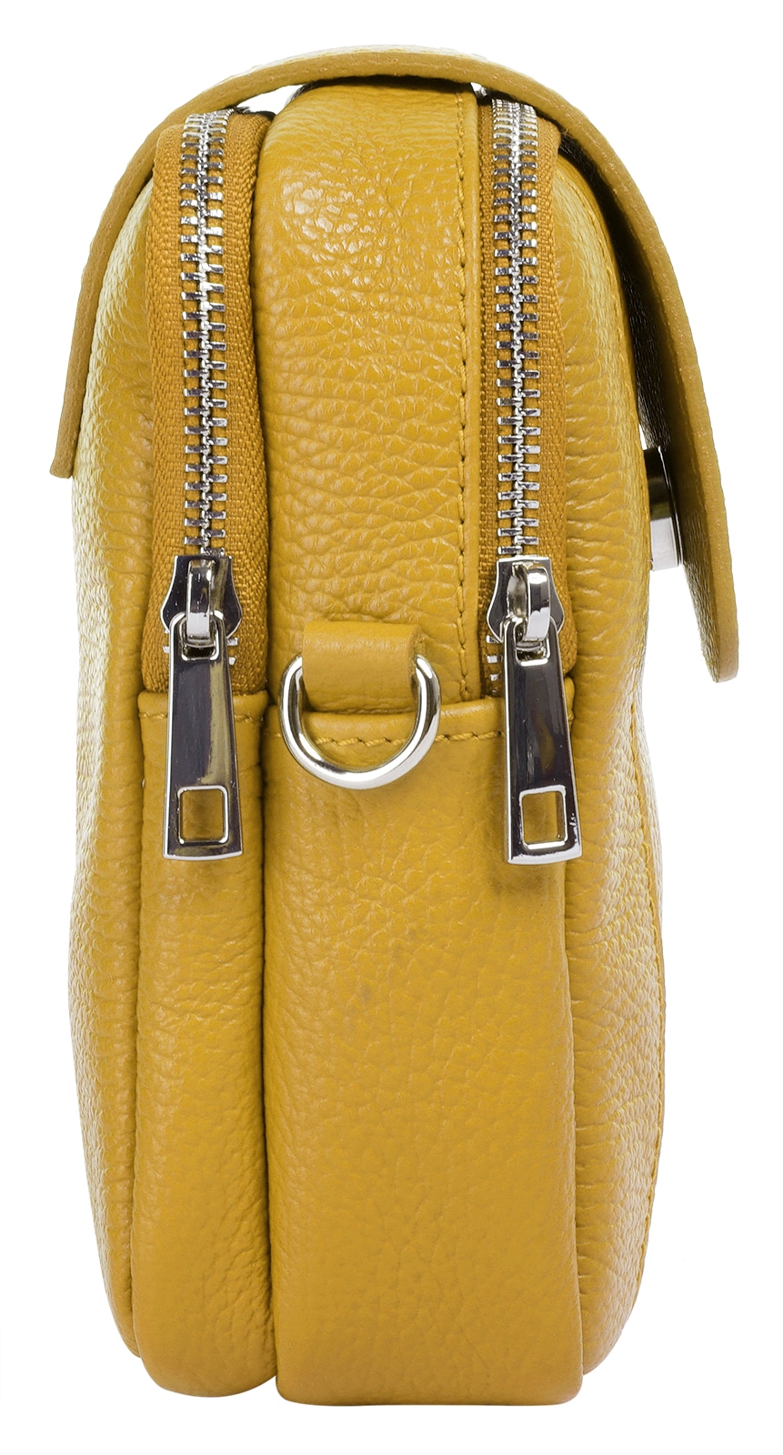 Samantha Look Umhängetasche echt Leder, Made in Italy