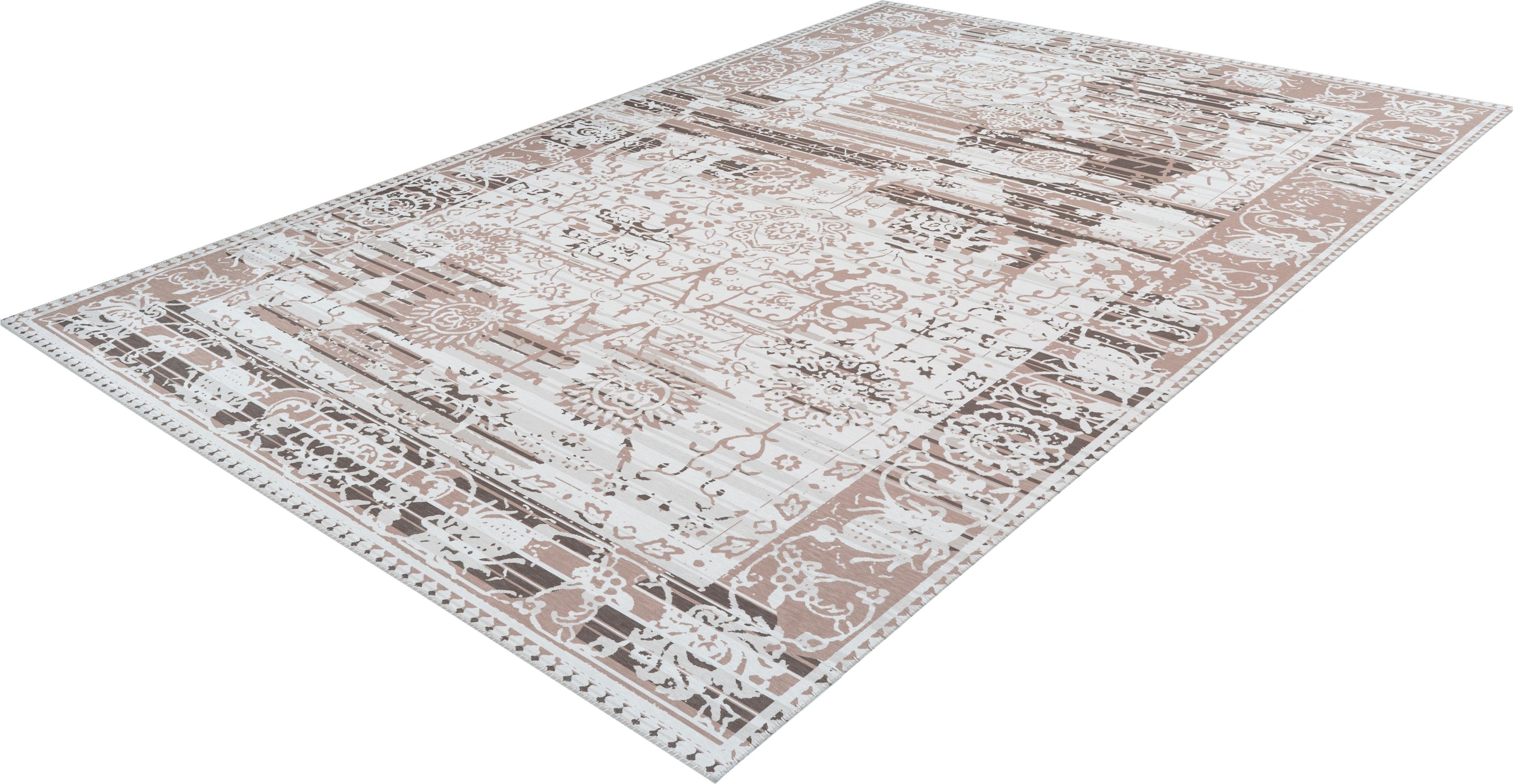 calo-deluxe Teppich »Castor 650«, rechteckig, 6 mm Höhe, Kurzflor, Wohnzimmer