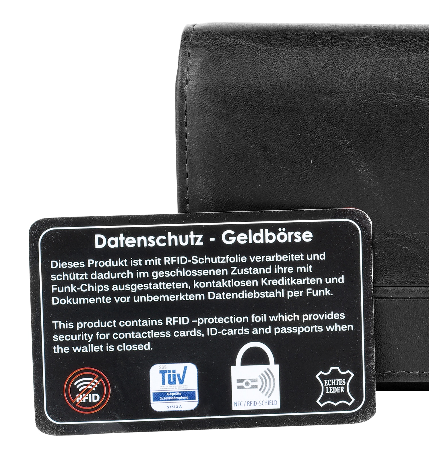 Bruno Banani Geldbörse, echt Leder