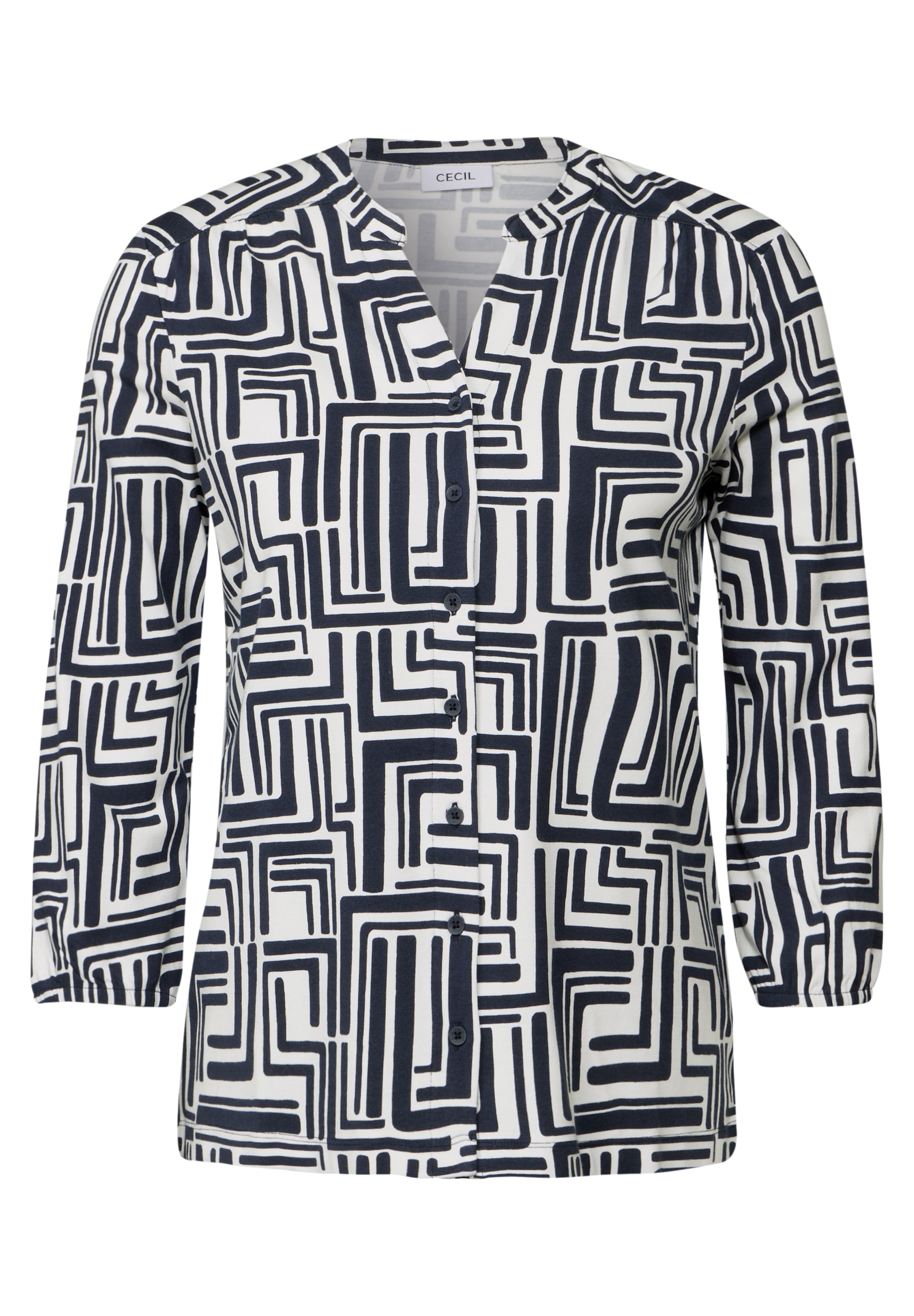 Cecil Blusenshirt, mit All-Over Print