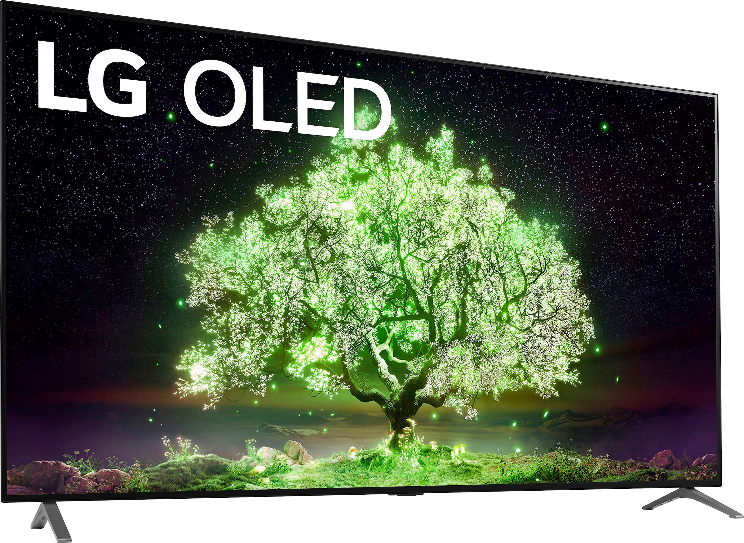 LG OLED-Fernseher »OLED77A19LA«, cm/77 HD, Raten 4K 195 Ultra bestellen Smart-TV auf Zoll
