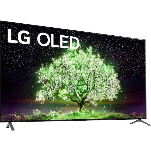 LG OLED-Fernseher »OLED77A19LA«, 195 cm/77 Zoll, 4K Ultra HD, Smart-TV auf  Raten bestellen