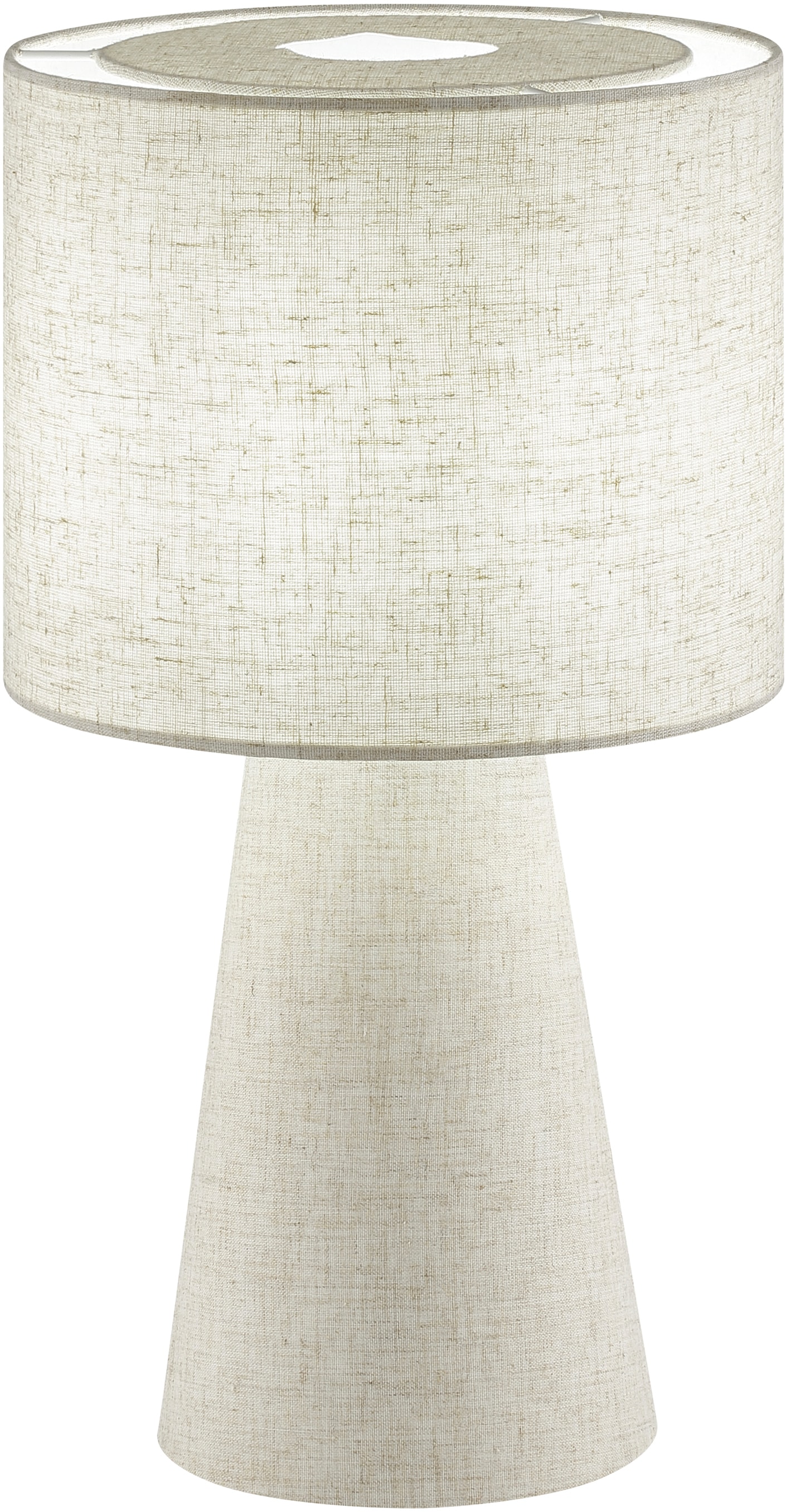 LeGer Home by Lena Gercke Tischleuchte »Lienne« E14 1 Stk. Höhe 45 cm, Ø 25 cm, E14, Textilschirm beige, Schnurzwischenschalter