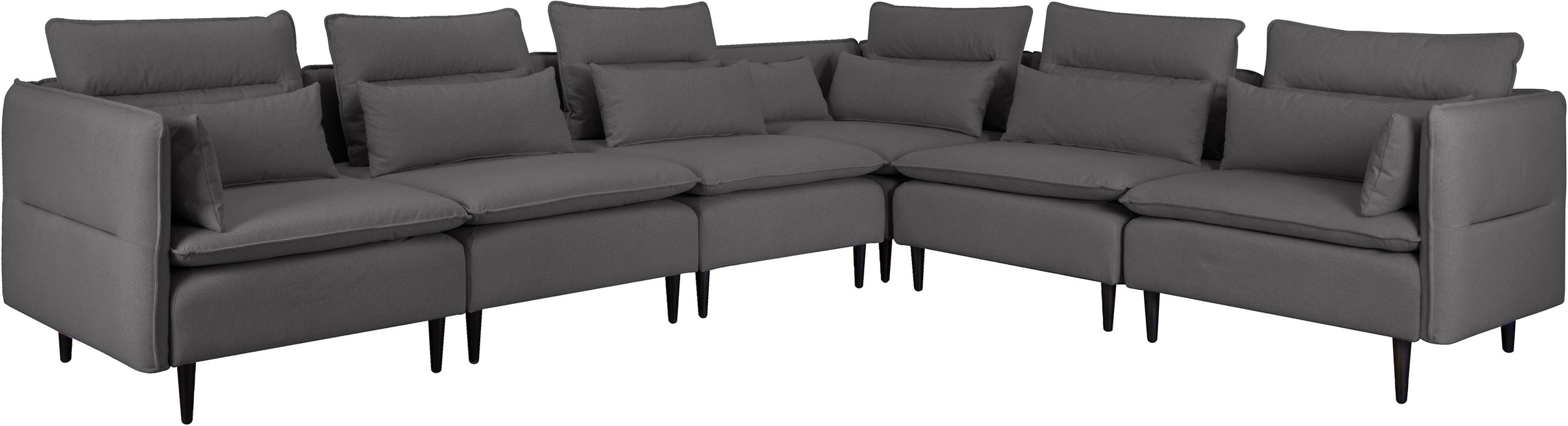 andas Ecksofa »ALVIK L-Form«, zusammengesetzt aus Modulen, erweiterbar mit günstig online kaufen