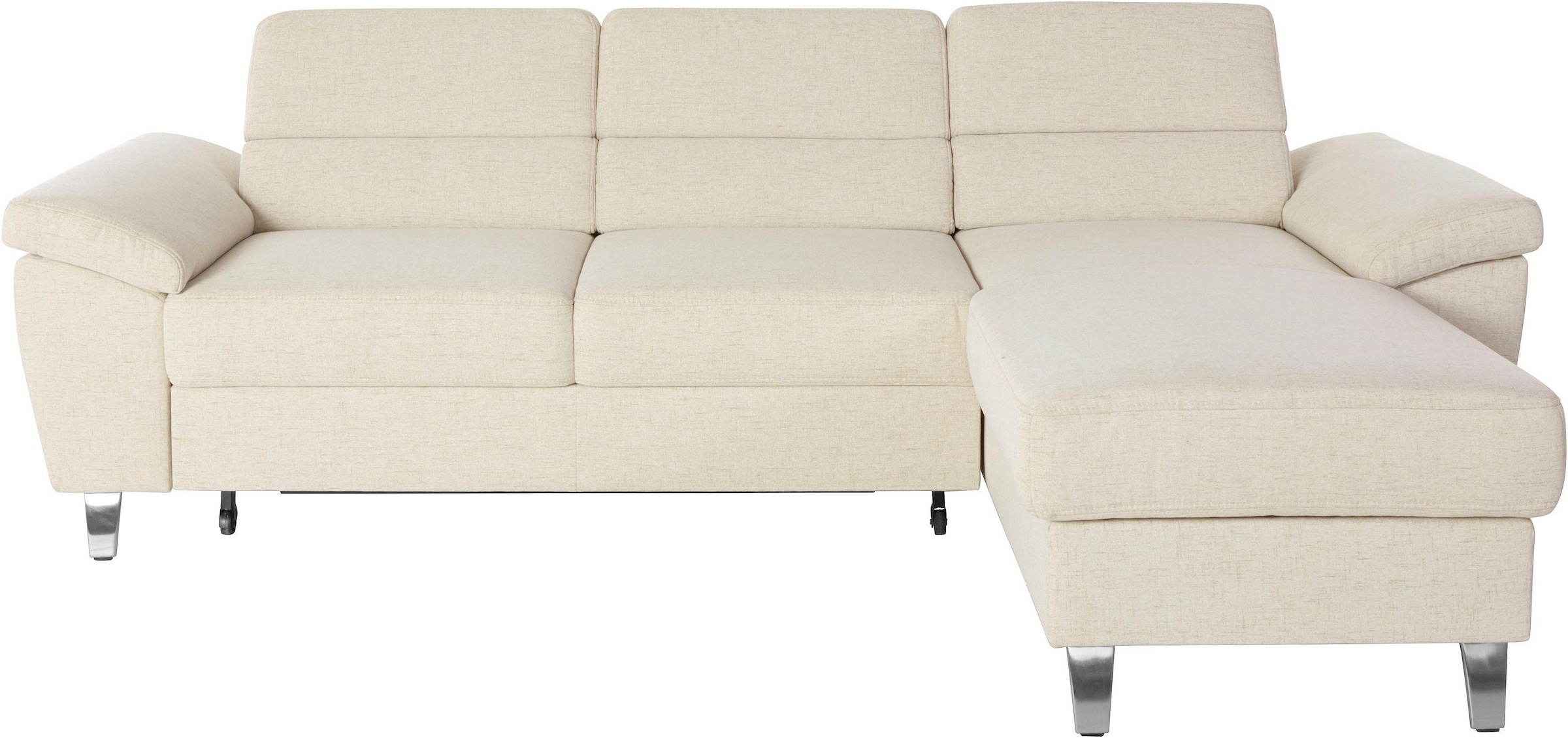 sit&more Ecksofa "Sorano L-Form" wahlweise mit Bettfunktion und Bettkasten günstig online kaufen