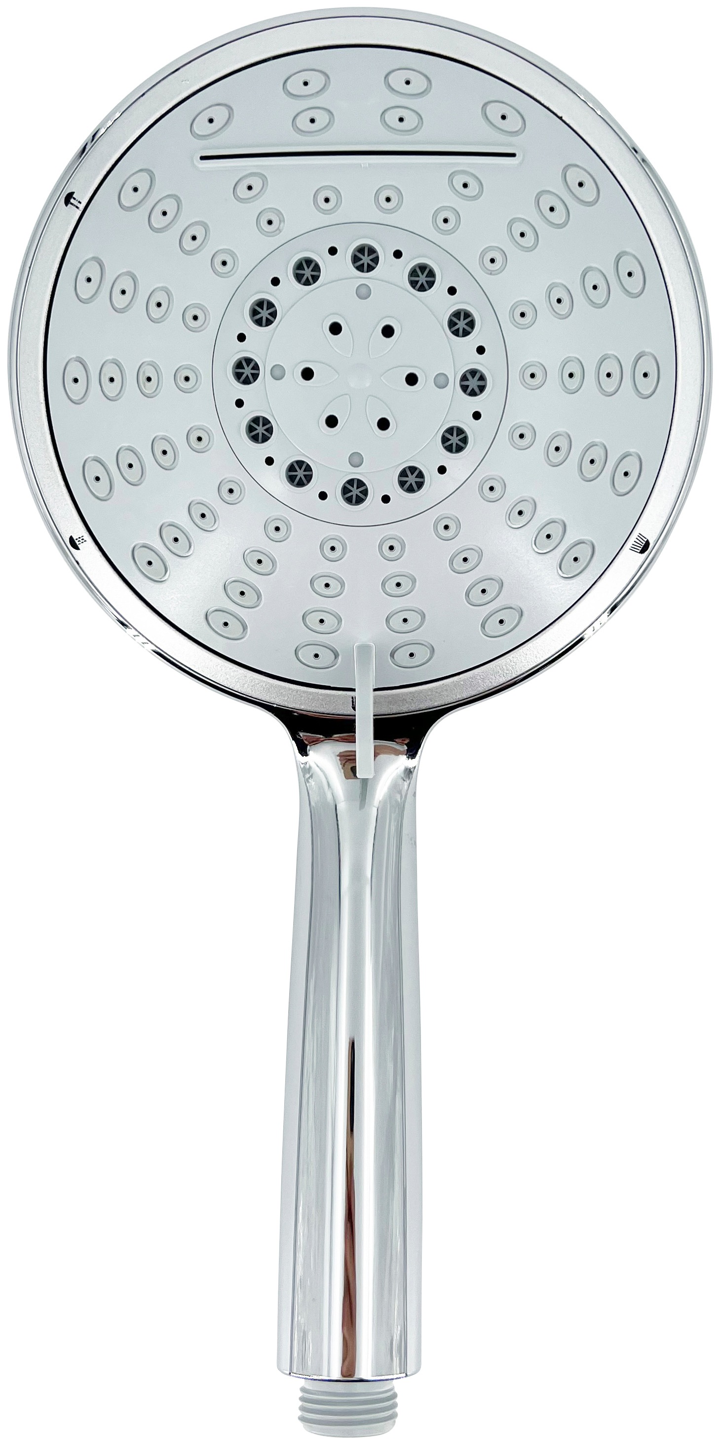 ADOB Handbrause »Wellness Happy N«, (1 tlg.), 4 Strahlfunktionen inkl. Schwallstrahlfunktion, Ø 15 cm