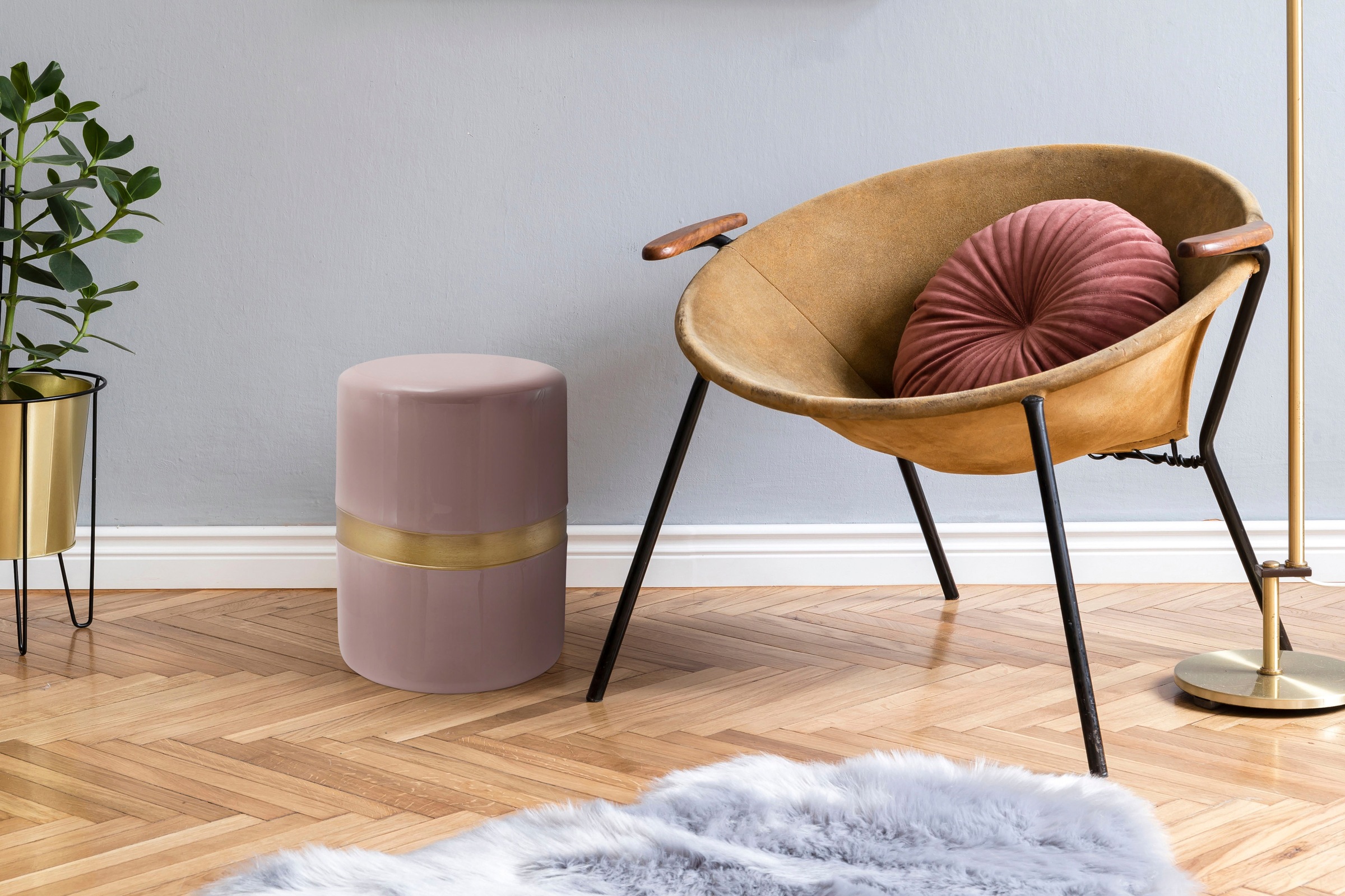 Kayoom Beistelltisch »Art Deco 475, Abstelltisch aus Metall,funktional und günstig online kaufen