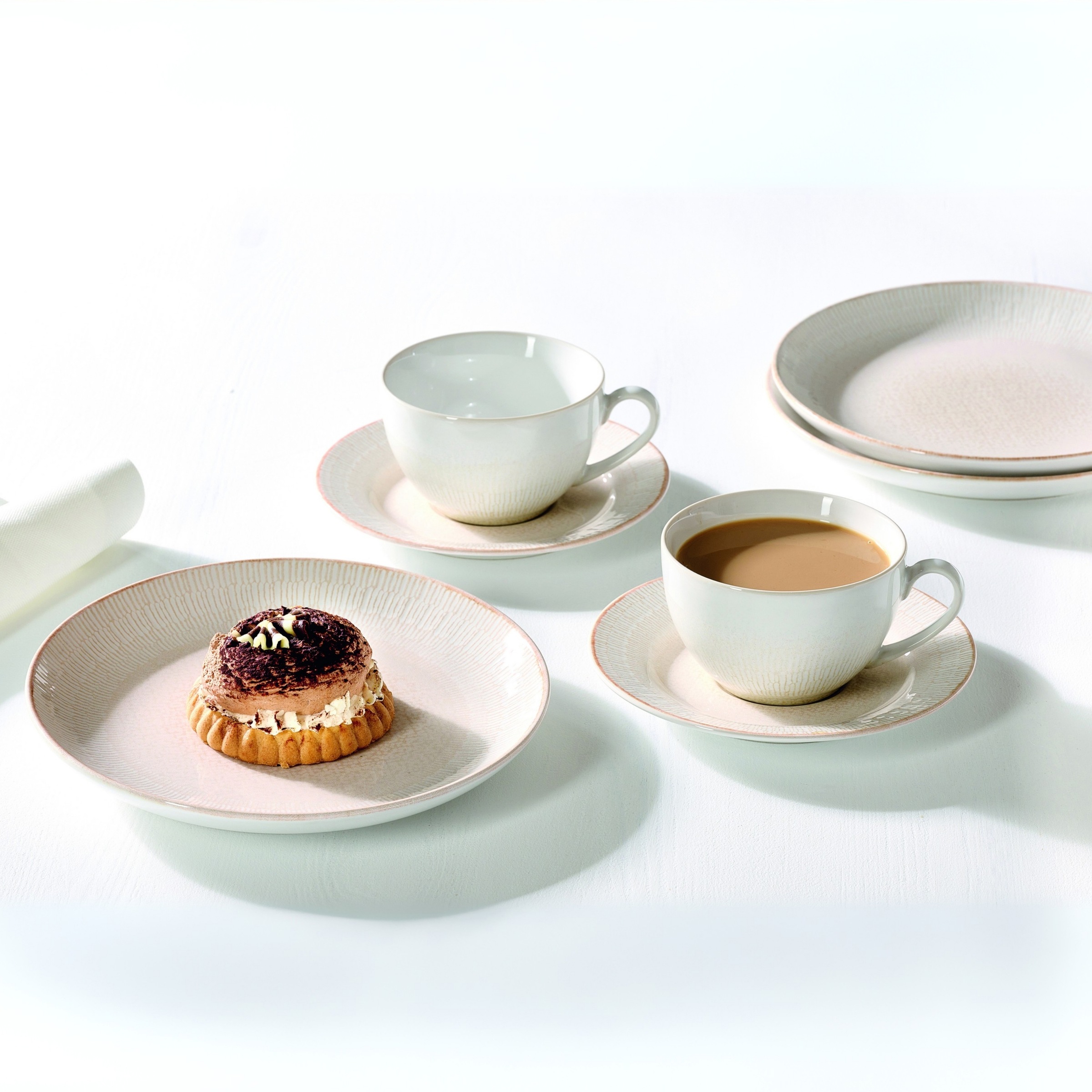 Ritzenhoff & Breker Kaffeeservice »Cara«, (Set, 18 tlg.), aus Steinzeug für günstig online kaufen