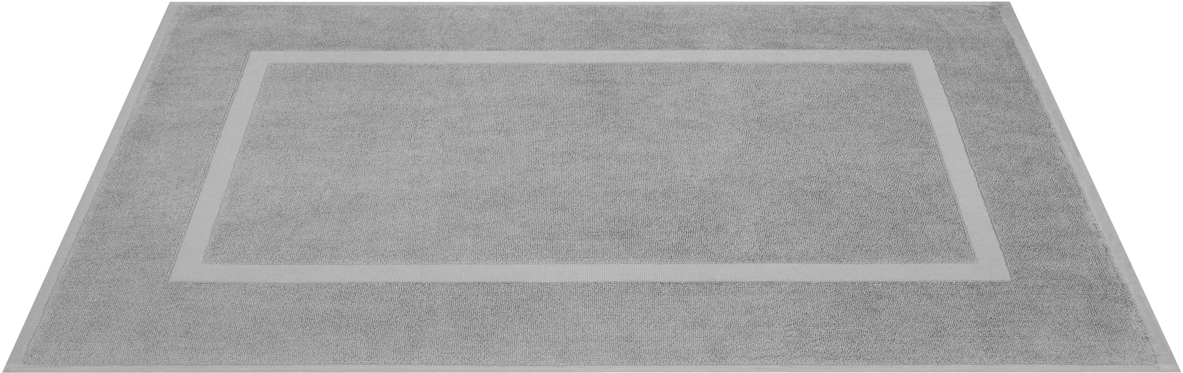 HAMMETEX Badematte »Hotelmatte, Duschvorleger«, rutschhemmend beschichtet, beidseitig nutzbar, 2-teiliges Set, einfarbig, 100% Baumwolle