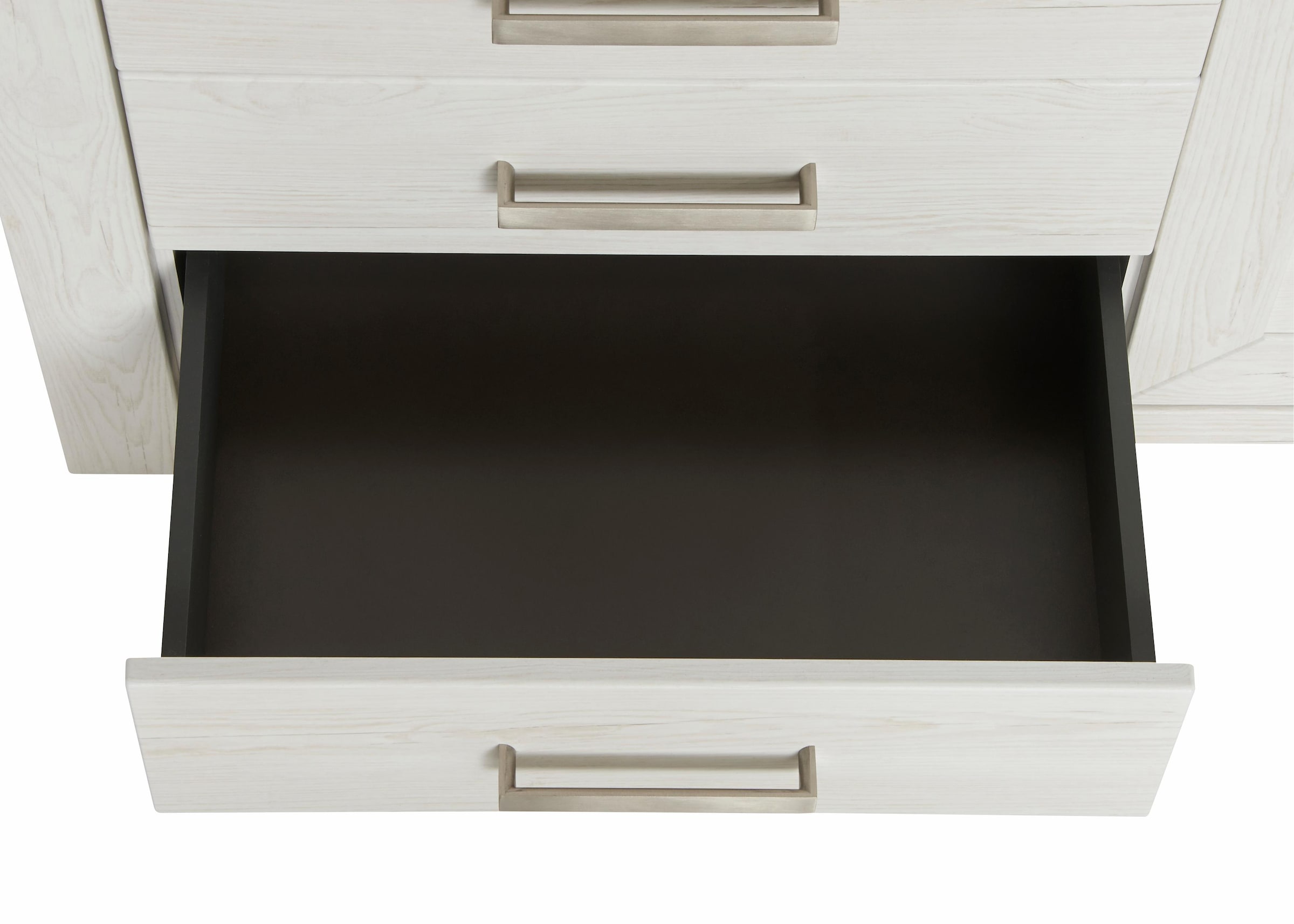 set one by Musterring Sideboard »York«, Typ 51, mit viel Stauraum, Bügelgriff silber, B 184 x H 79 cm
