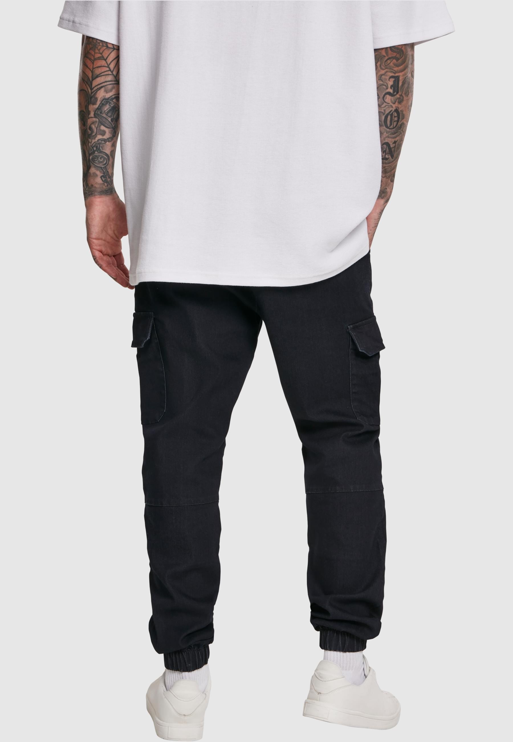 URBAN CLASSICS Stoffhose »Urban Classics Herren Cargo Jogging Jeans«