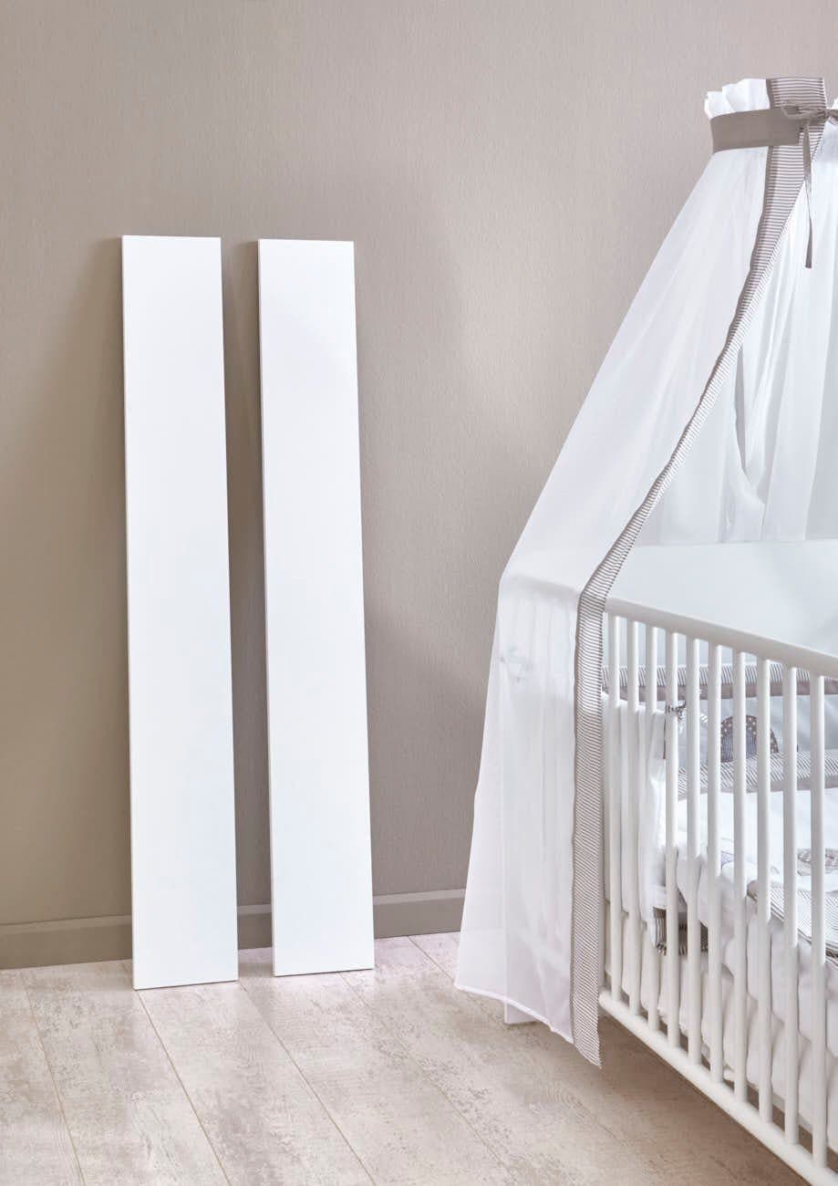 BMG Möbel Babymöbel-Set »Maxim«, (Set, 2 tlg., Bett + Wickelkommode), Bett + Wickelkommode