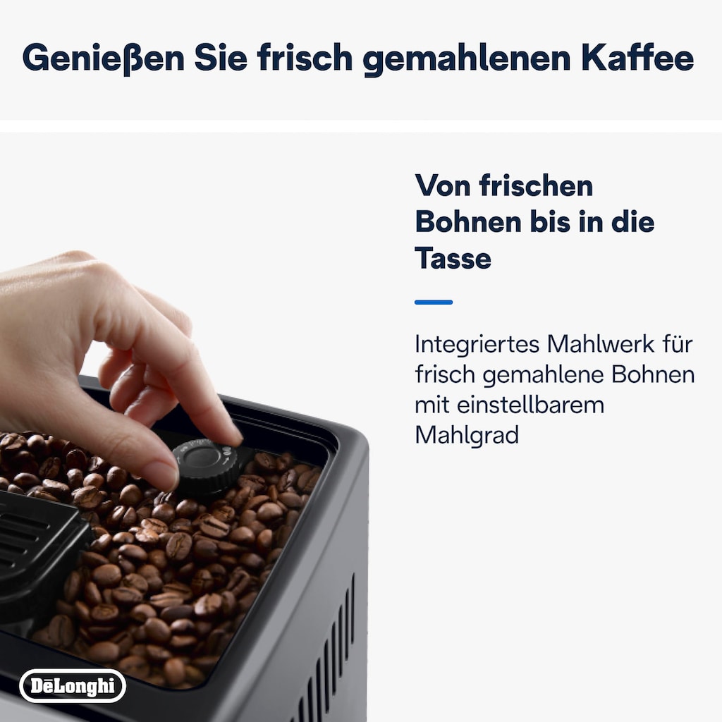 De'Longhi Kaffeevollautomat »Dinamica Plus ECAM 370.70.B«