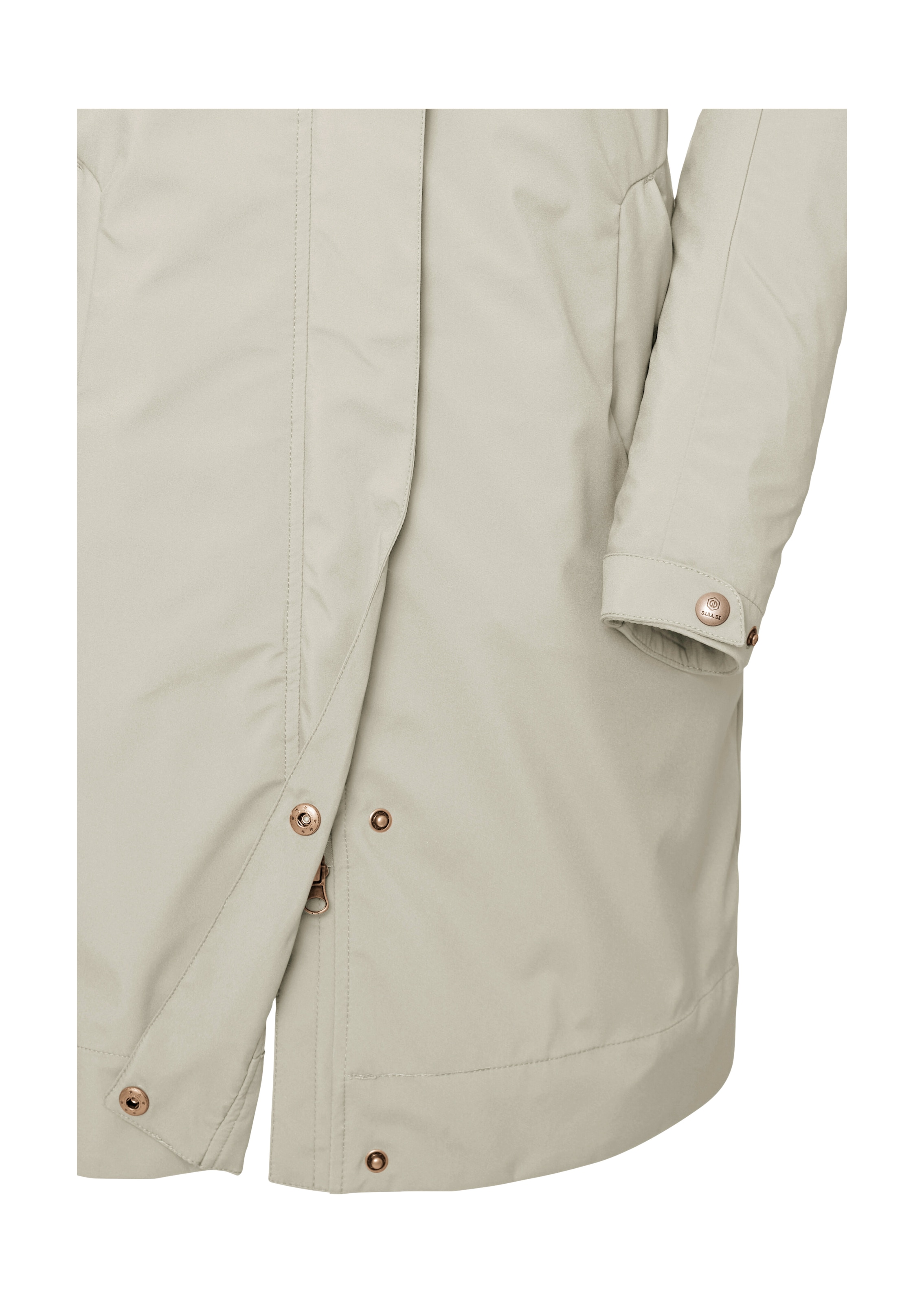 G.I.G.A. DX by killtec Softshellparka »GS 16 WMN SFTSHLL PRK«, Wasserdichter, atmungsaktiver Parka aus recycelten Materialien