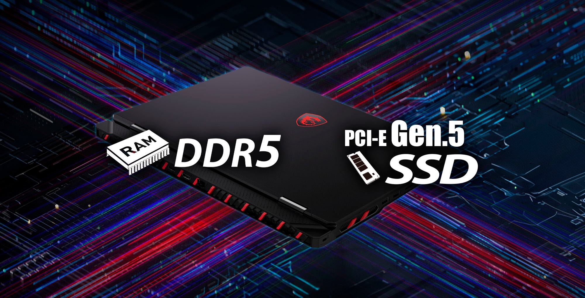 MSI Gaming-Notebook »Raider A18 HX A9WIG-080«, 45,8 cm, / 18 Zoll, AMD, Ryzen 9, GeForce RTX 5080, 2000 GB SSD