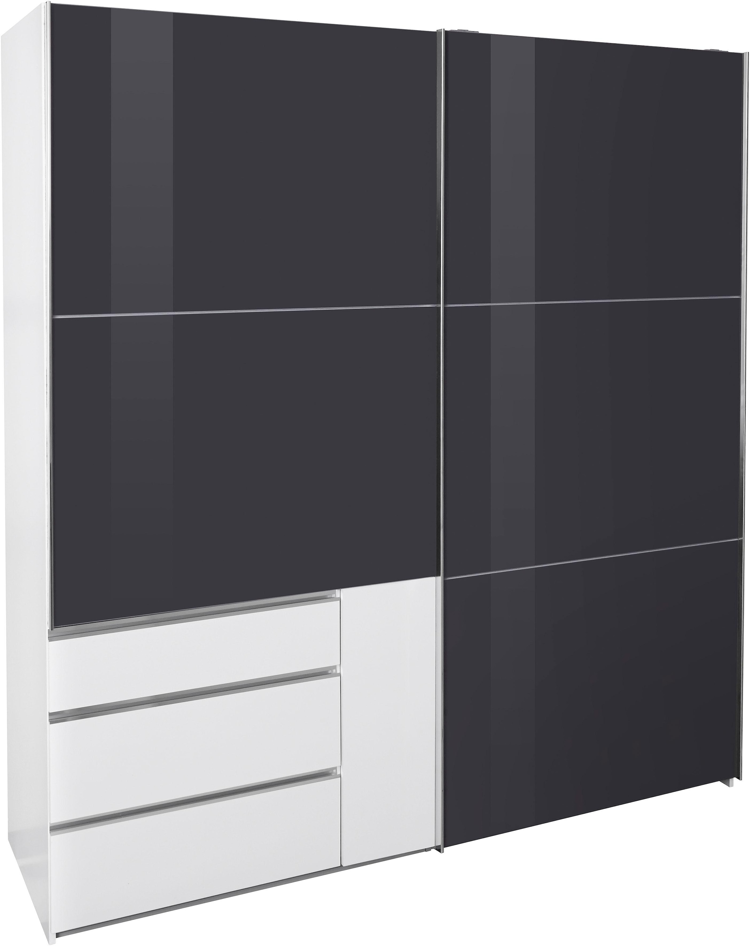 Wimex Schwebetürenschrank »Level by fresh to go«, mit Glastüren