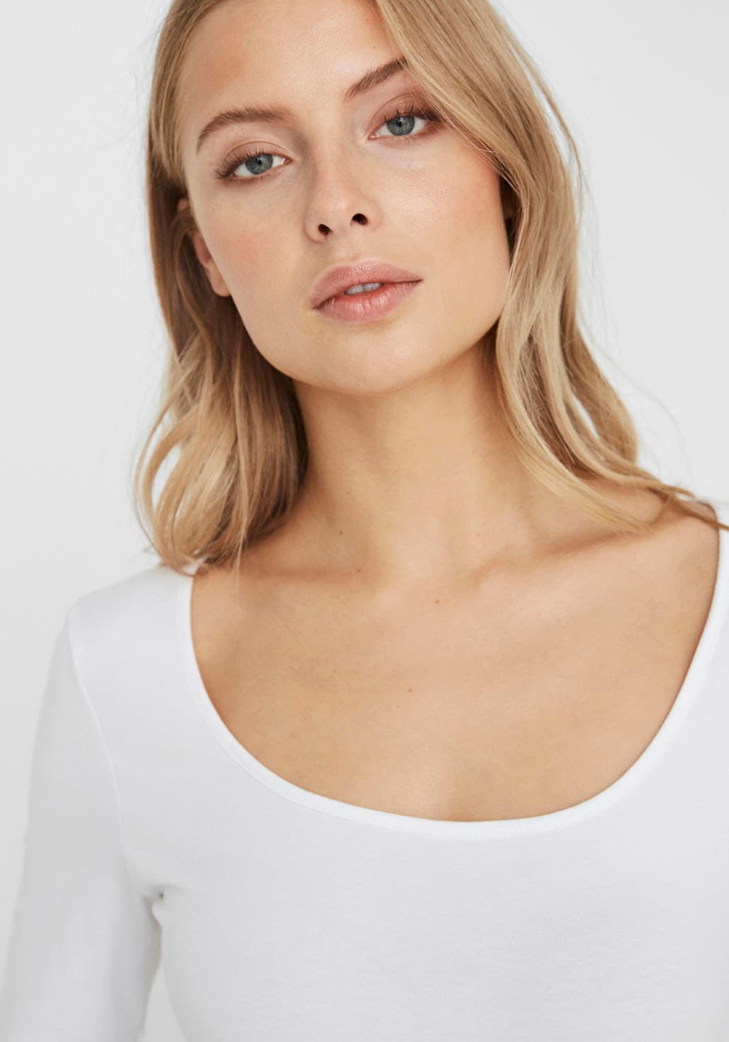 Vero Moda Langarmshirt »VMMAXI« aus Bio-Baumwolle