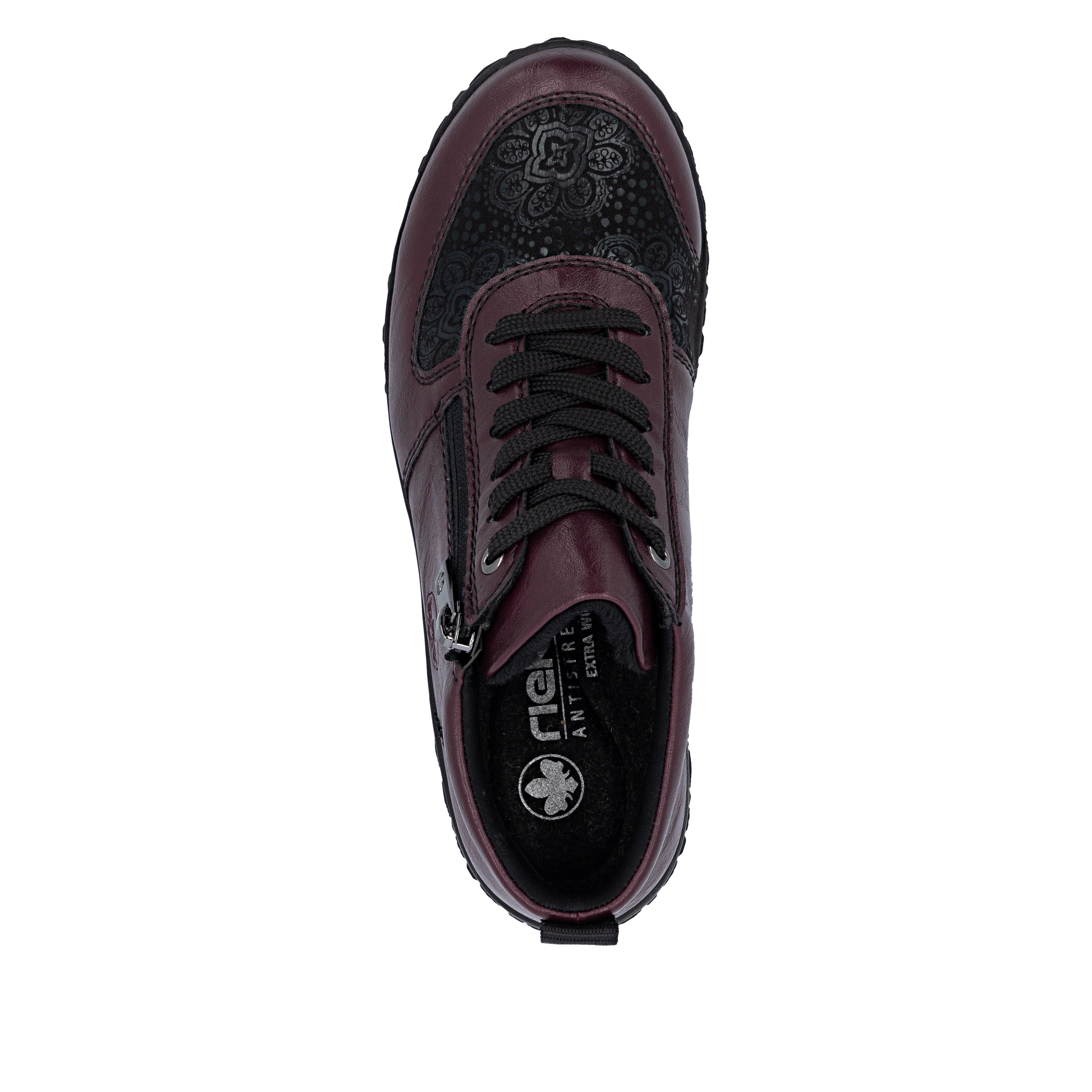Rieker Sneakerboots, High Top Sneaker, Schnürboots, Stiefelette mit weichem Schaftrand