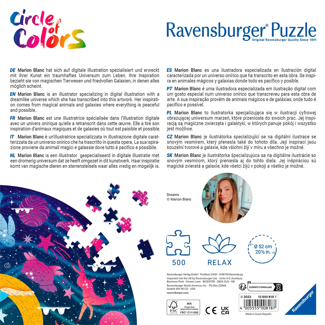 Ravensburger Puzzle »Dreams«, (500 tlg.), Made in Europe