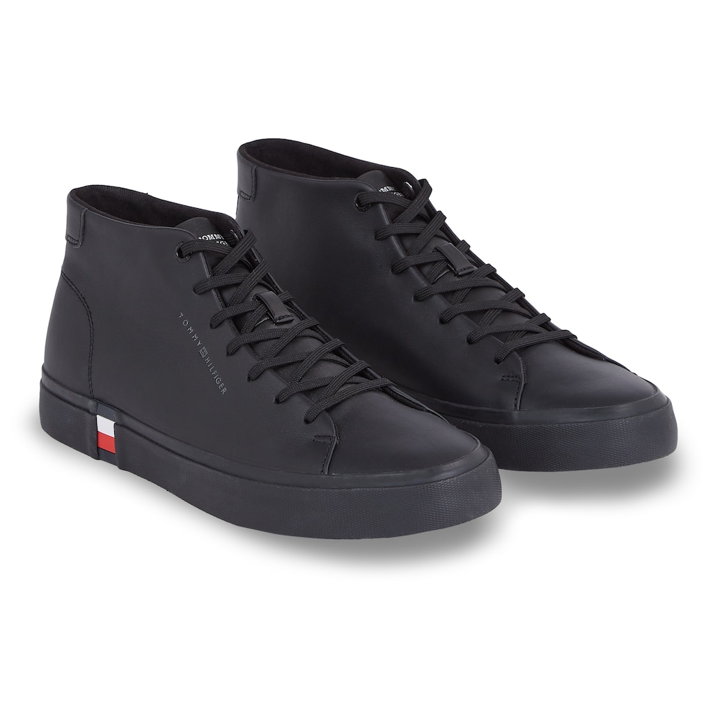 Tommy Hilfiger Sneaker »HI VULC LEATHER DETAIL«