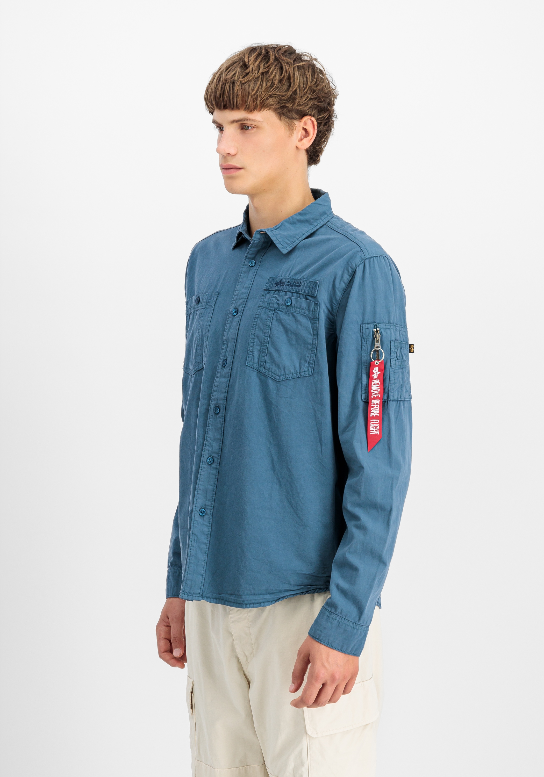 Alpha Industries Oversize-Shirt »Alpha Industries Men - Shirts Air Force EMB Shirt«
