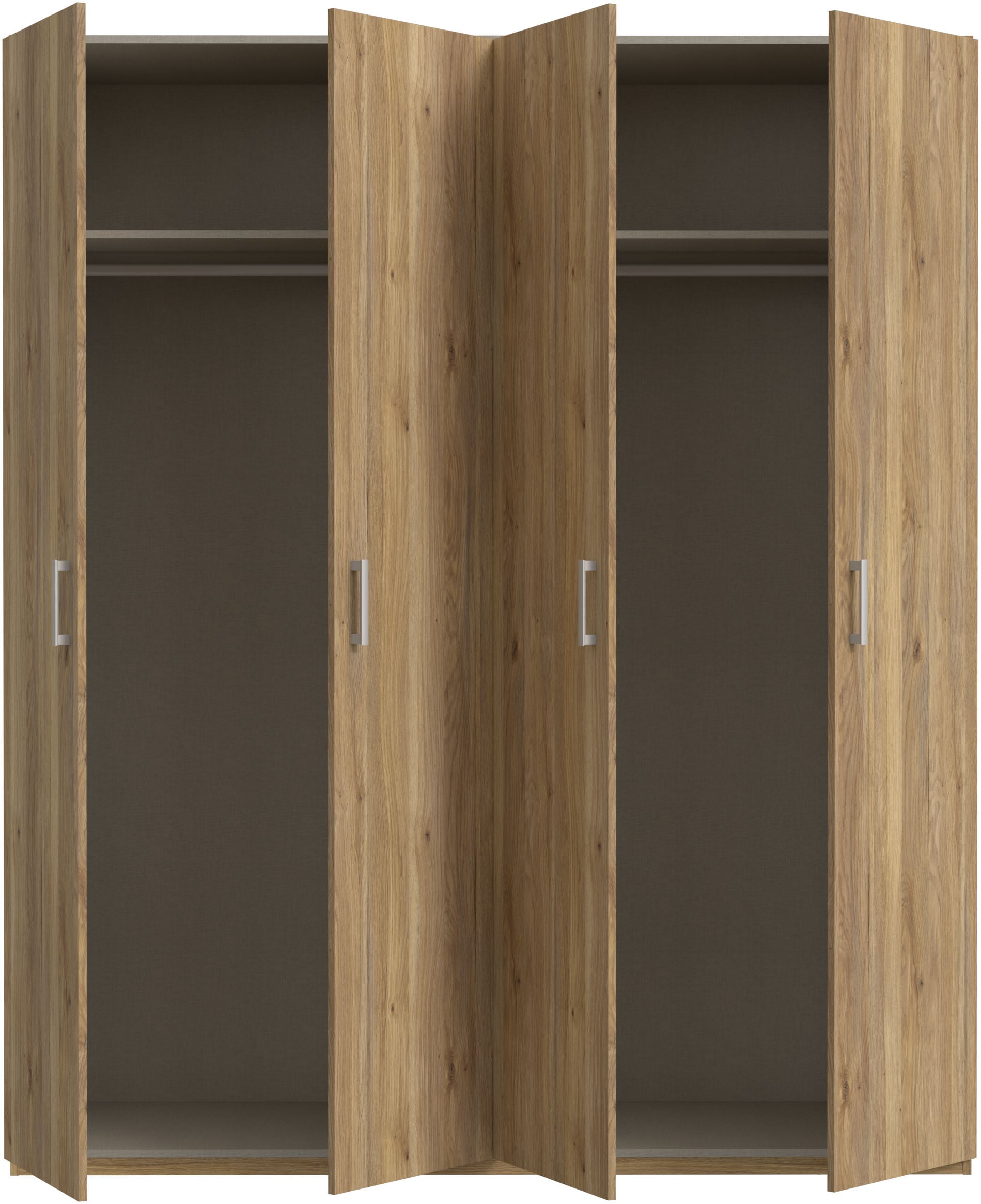 FORTE Drehtürenschrank, Drehtürenschrank, Stauraum, Zubehör optional bestellbar