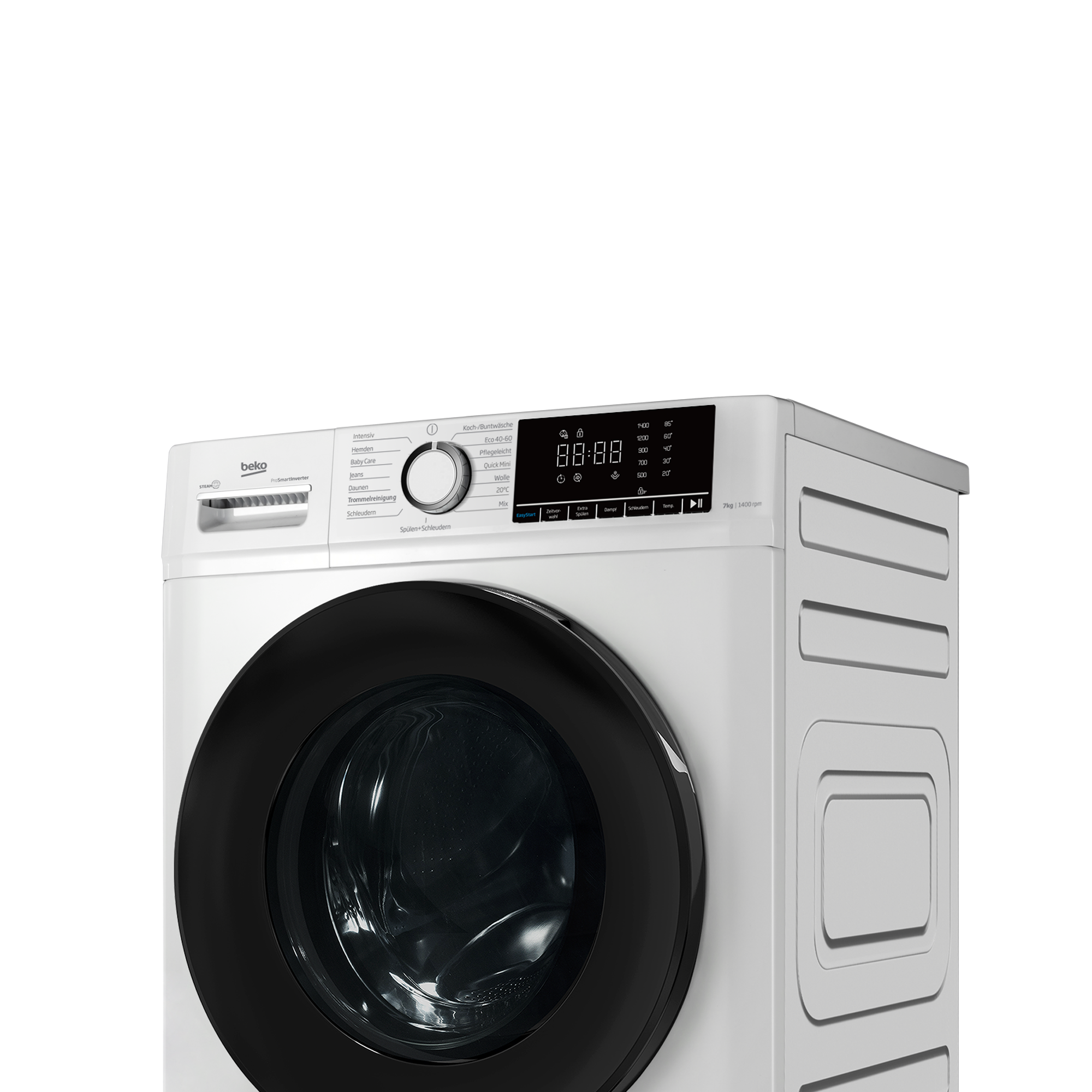 BEKO Waschmaschine »WMOFE741« 7 kg 1400 U/min Dampf gegen Flecken, vergessene Wäsche einfach nachlegen