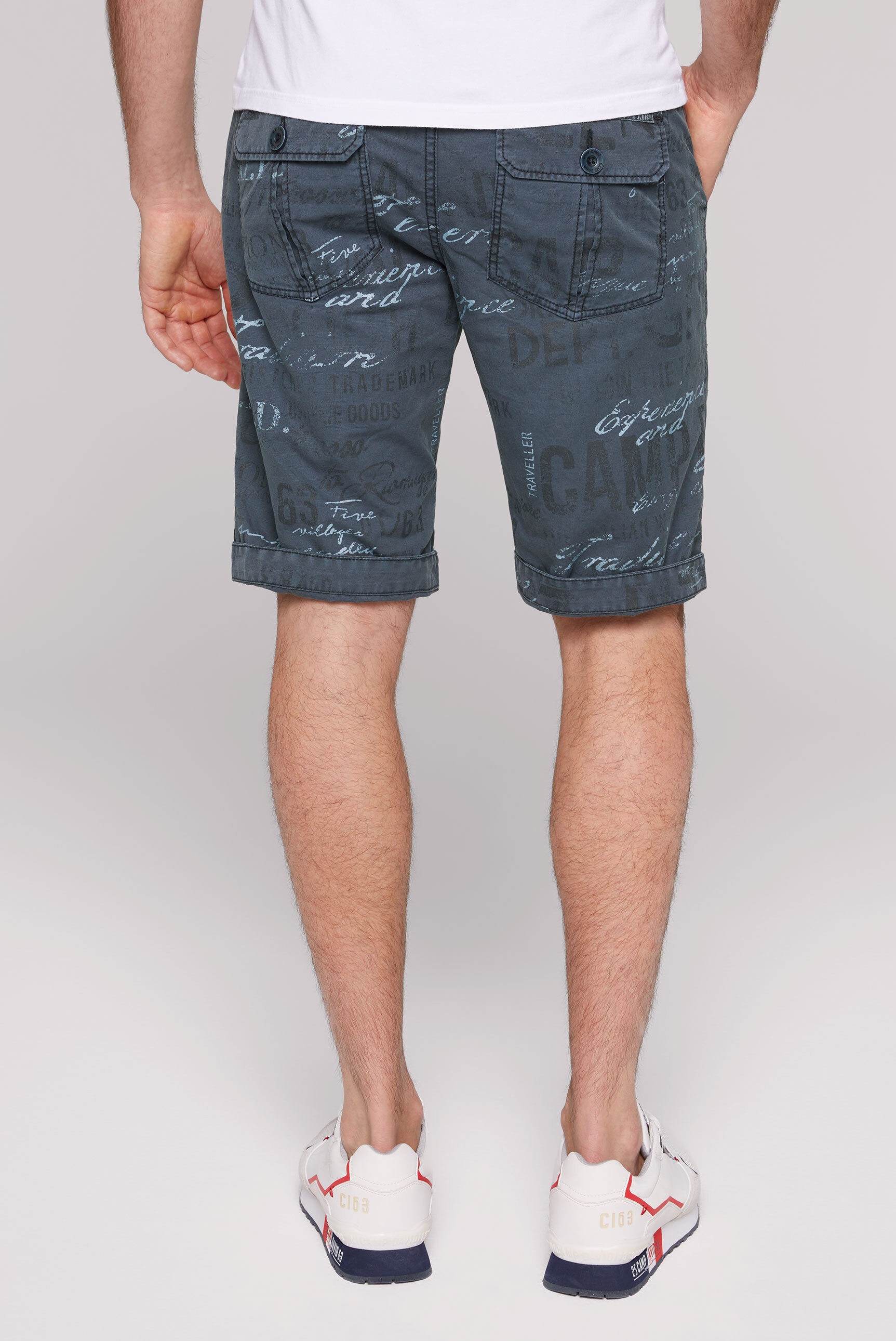 5. Bild von CAMP DAVID Shorts, mit Turn-Up-Saum