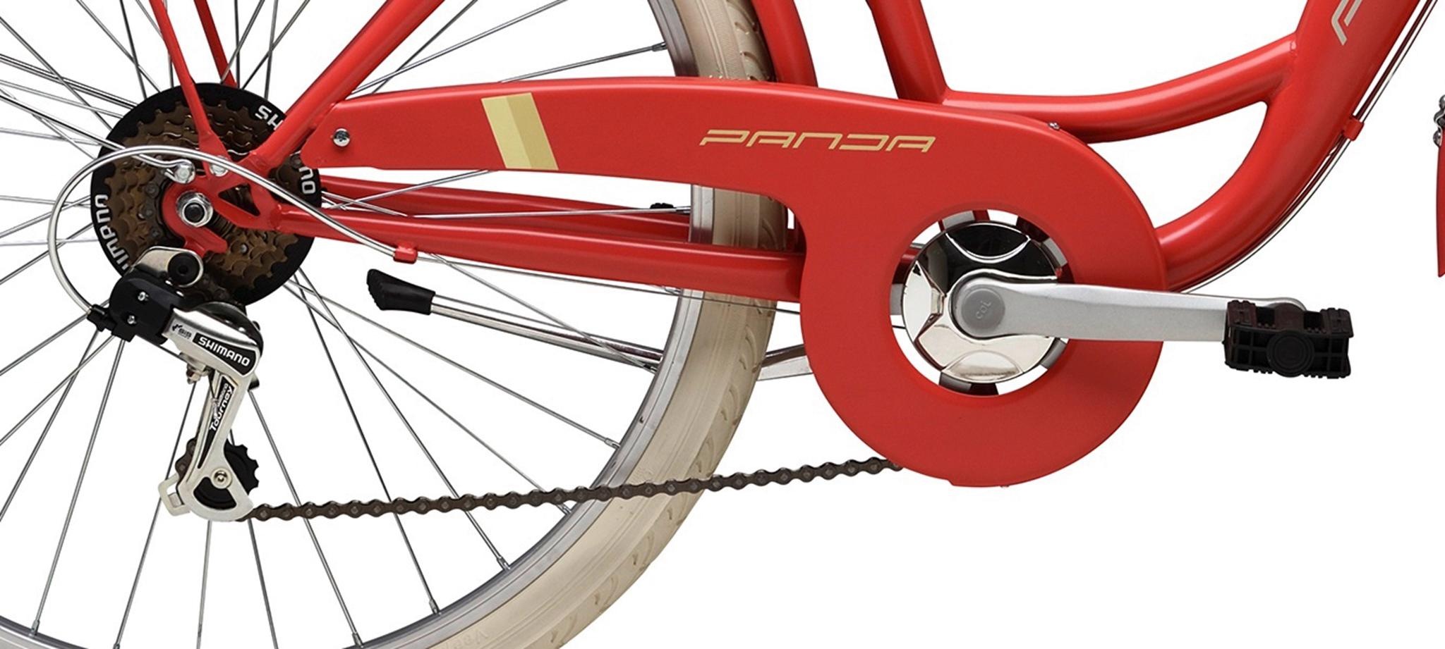Adriatica Cityrad »Panda«, 6 Gang, Shimano, TY21 Schaltwerk, Kettenschaltung, für Damen, Kettenschaltung