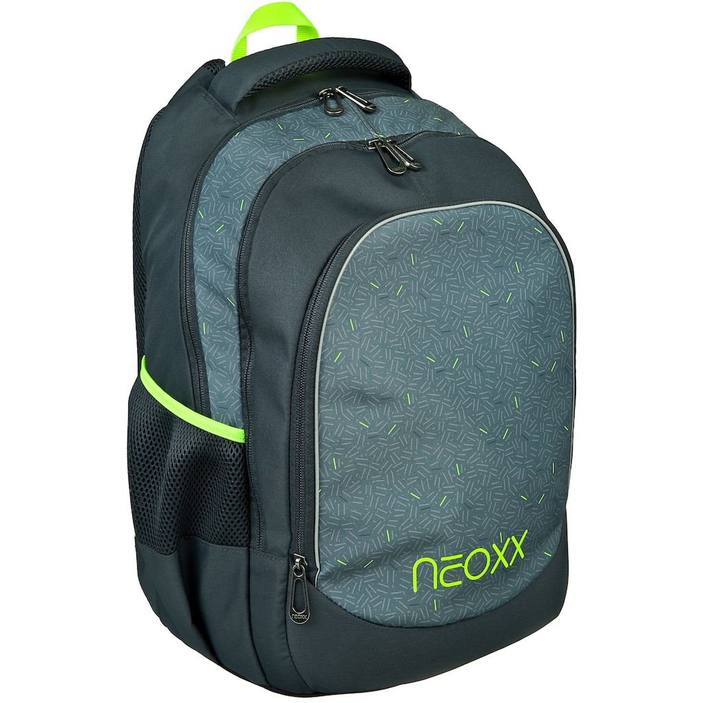 neoxx Schulrucksack »Fly, Boom«, Reflektionsnaht