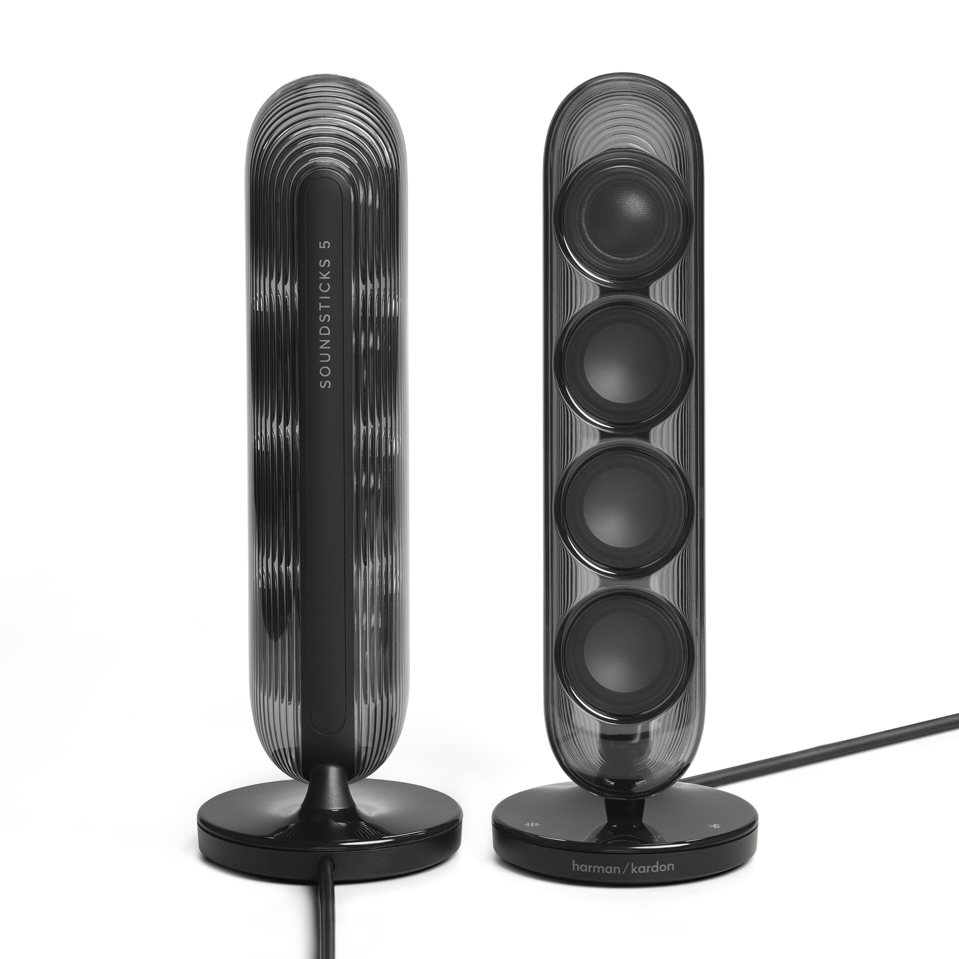 Harman/Kardon 2.1 Soundsystem »SoundSticks 5« 2.1 (A2DP Bluetooth | AVRCP Bluetooth | Bluetooth 190 W) 2.1-Channel Bluetooth Speaker mit HDMI