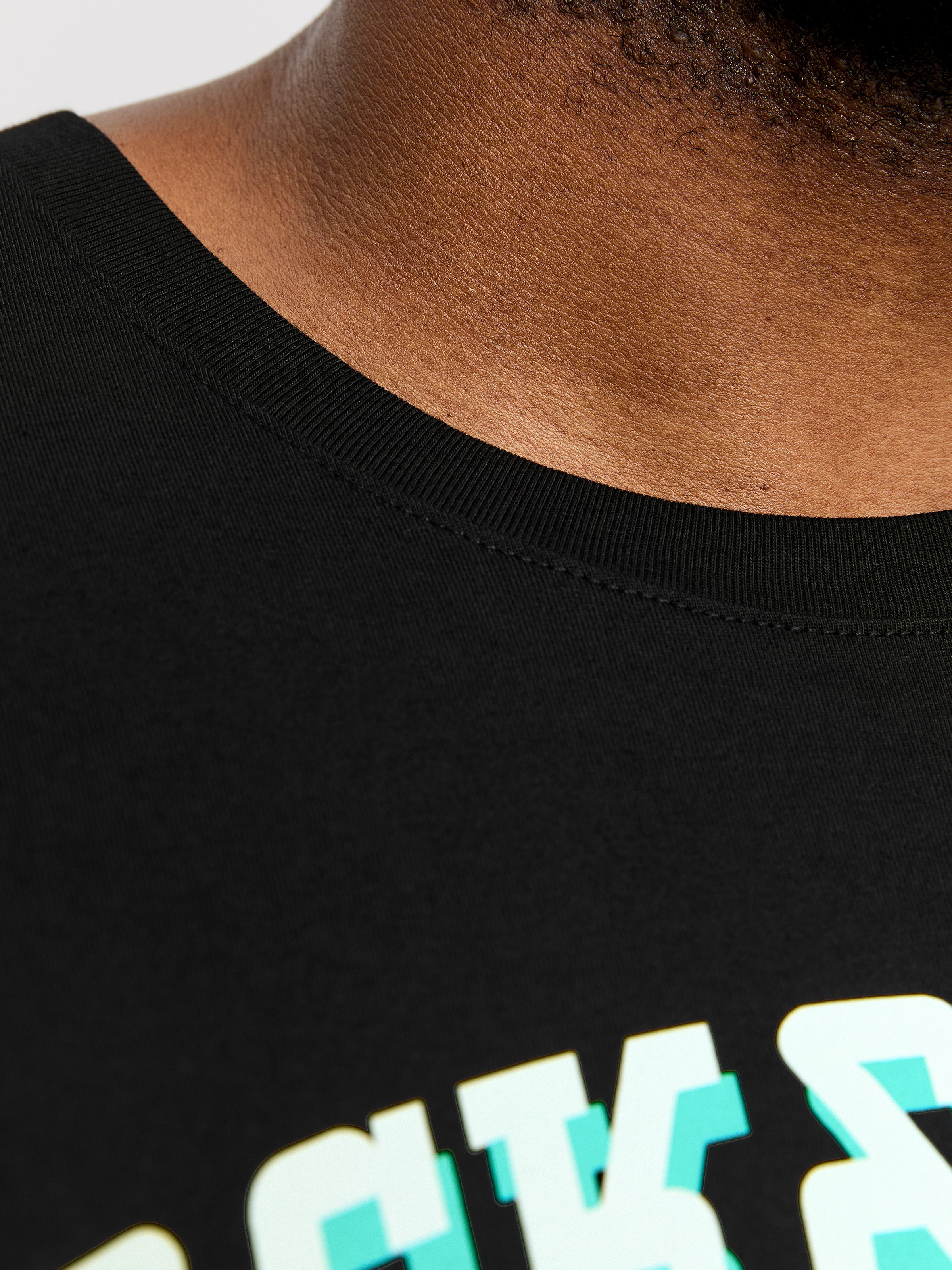 Jack & Jones PlusSize T-Shirt »JJELOGO TEE SS O-NECK 2 COL AW24 S PLS«, mit Frontprint