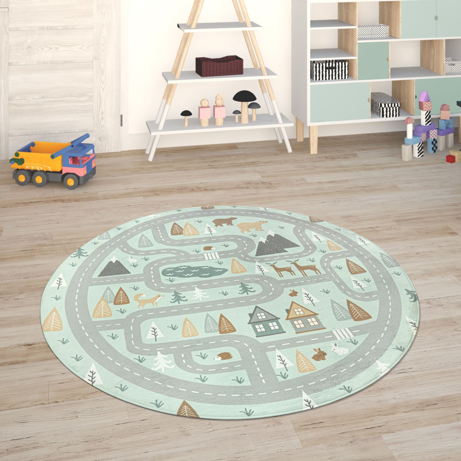 Kinderteppiche online kaufen | Bunter Kinderteppich bei Quelle | Kurzflor-Teppiche