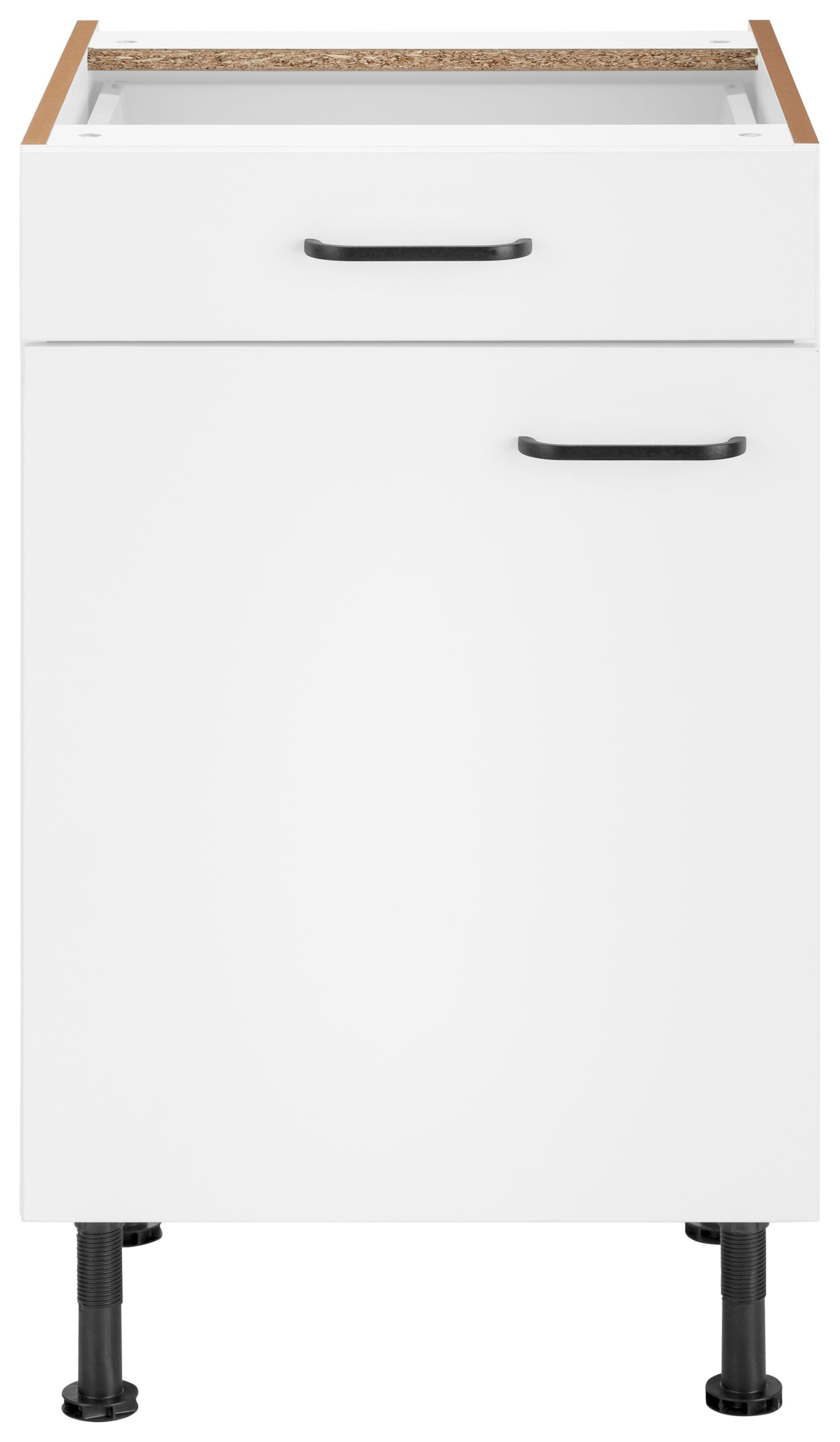 OPTIFIT Unterschrank »Elga«, mit Soft-Close-Funktion, Vollauszug, Metallgriffen, Breite 50 cm