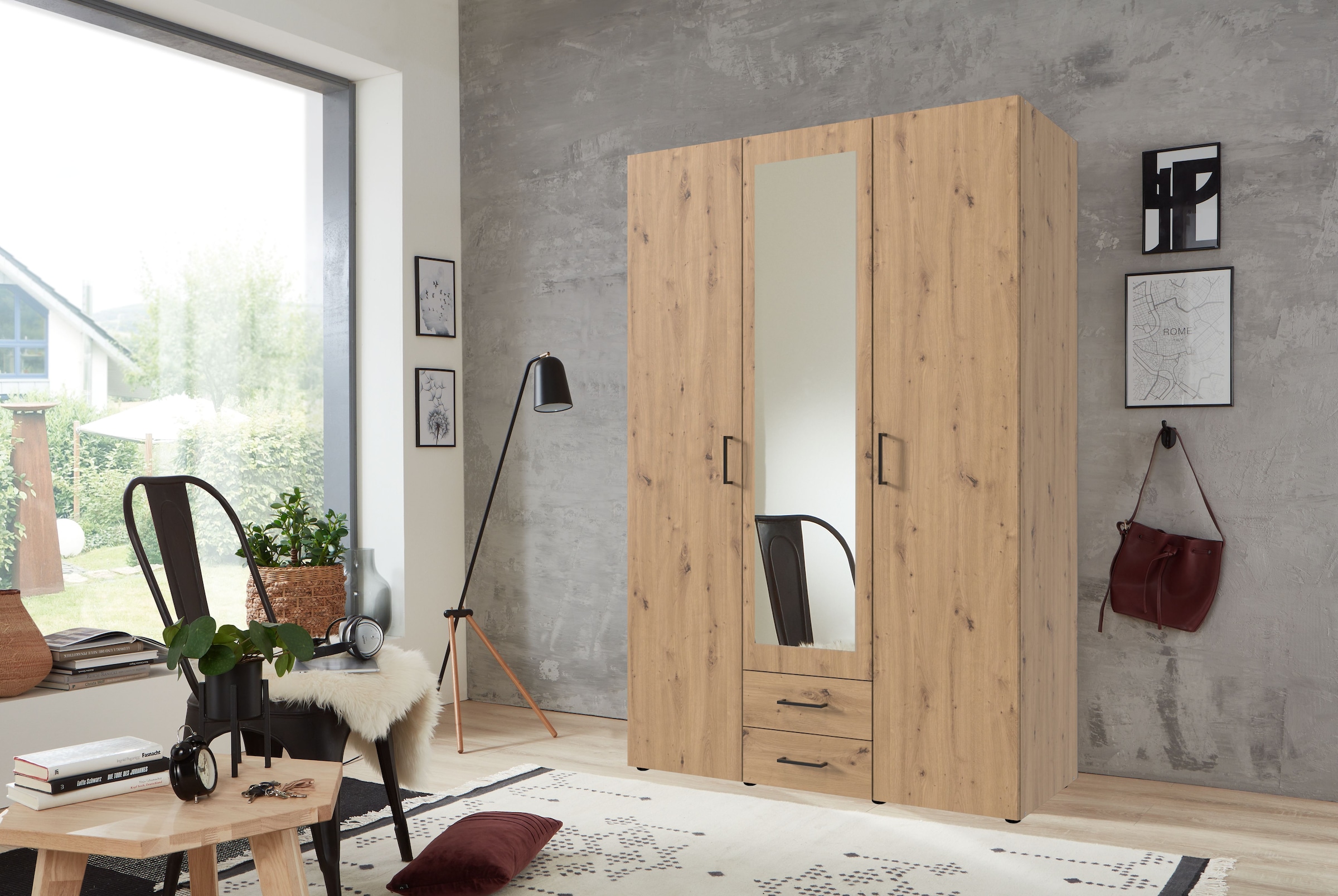 Wimex Kleiderschrank »Mugano, in vielen Breiten, 208 oder 236cm hoch, Made günstig online kaufen