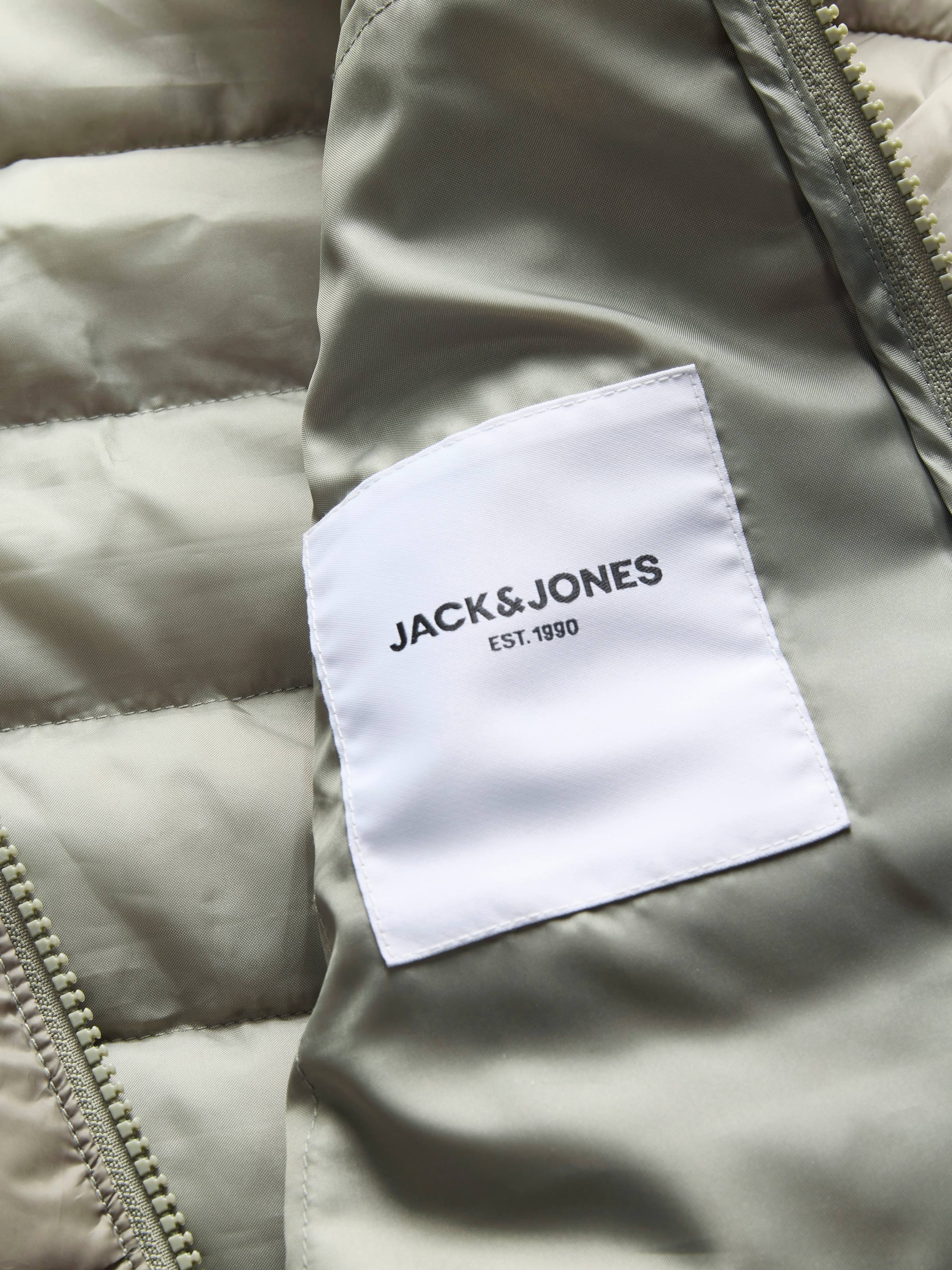 Jack & Jones Steppjacke »JJLOUIS LIGHT PUFFER COLLAR« ohne Kapuze