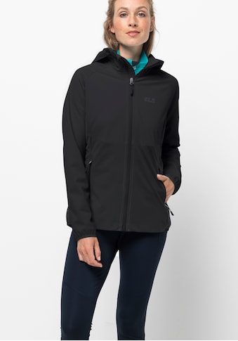 Softshelljacke »GO HIKE SOFTSHELL W«, mit Kapuze