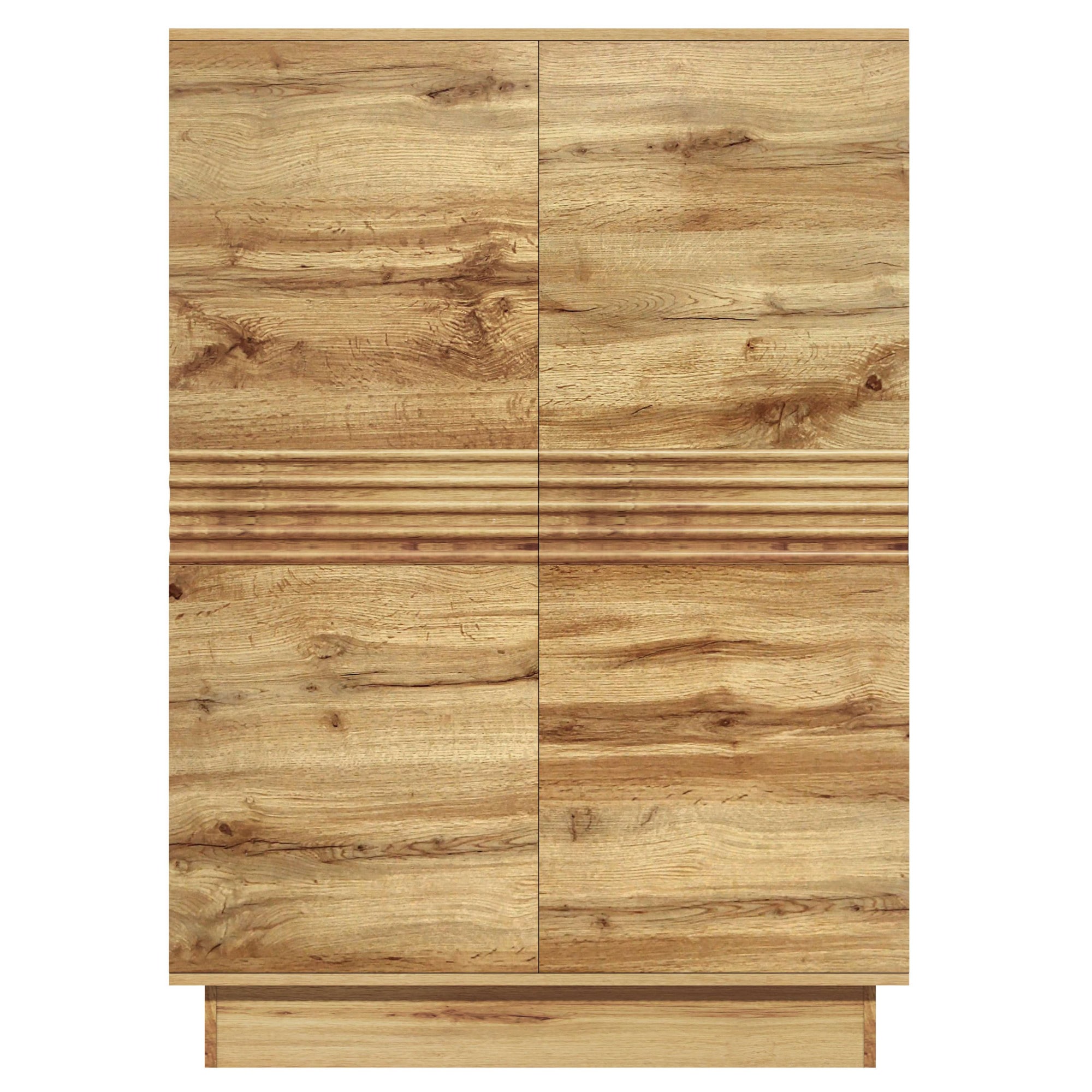 Home affaire Highboard »Angers« Kommode, Midischrank mit Push-to-open, 2 Einlegeböden, Breite 90 cm