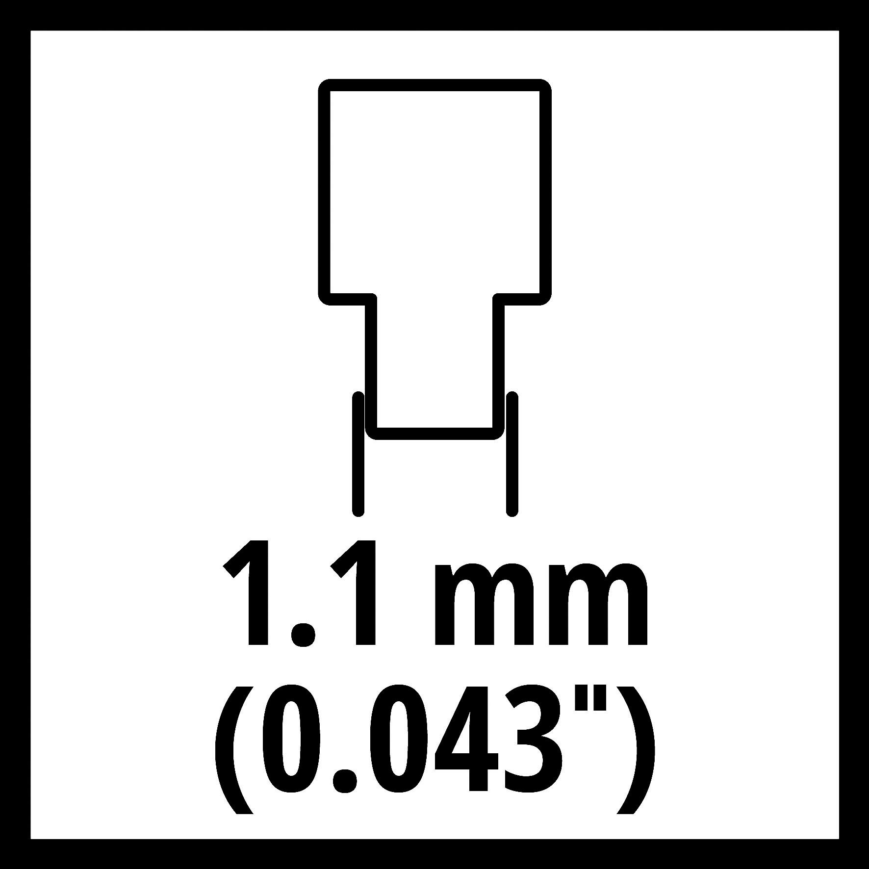 Einhell Ersatzkette »30 cm 1,1 45T 3/8«
